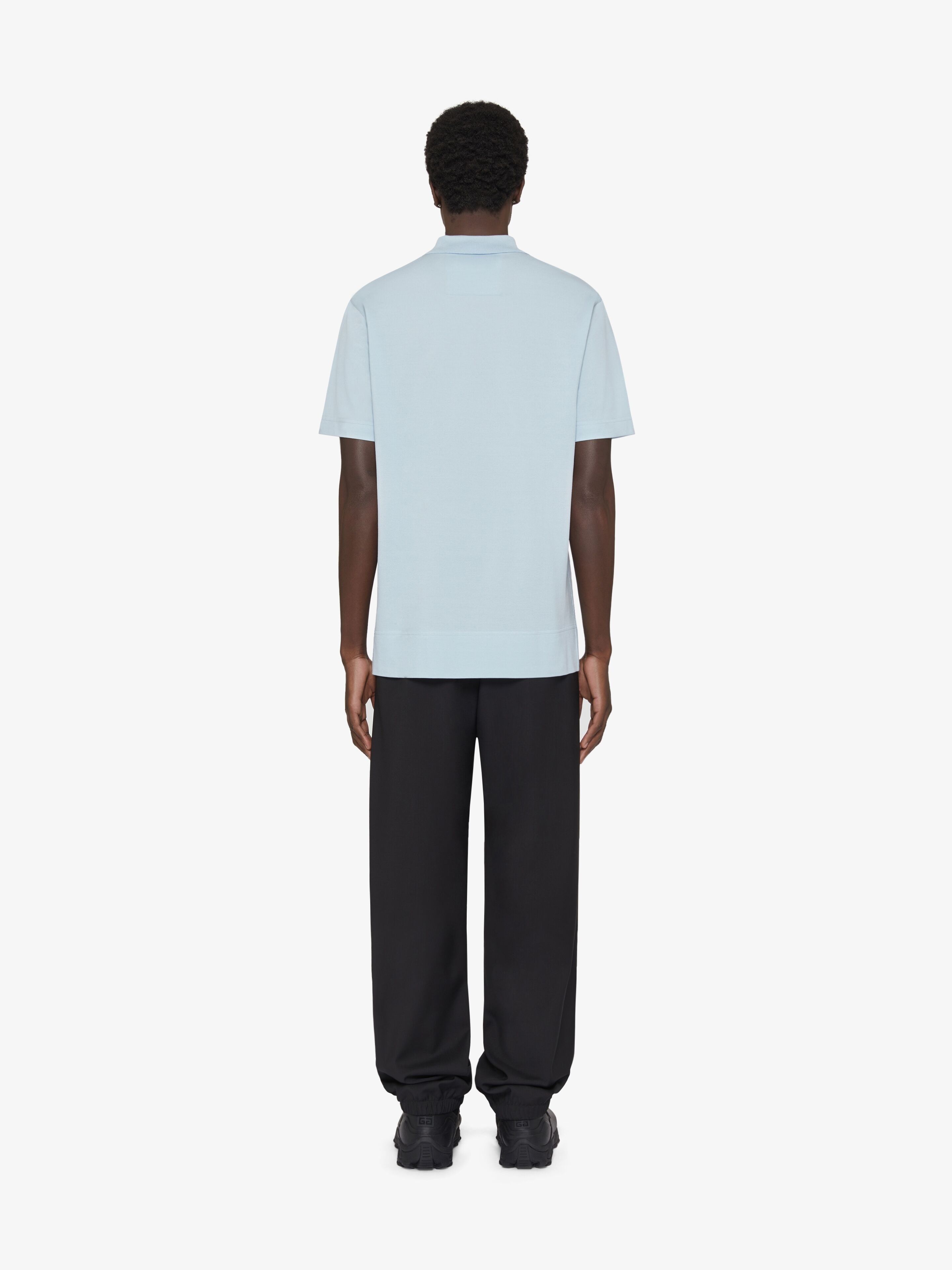 Givenchy o1srvl11e0925 Polo Shirt in Blue Size US XXL / EU 58 / 5 - 4 Thumbnail