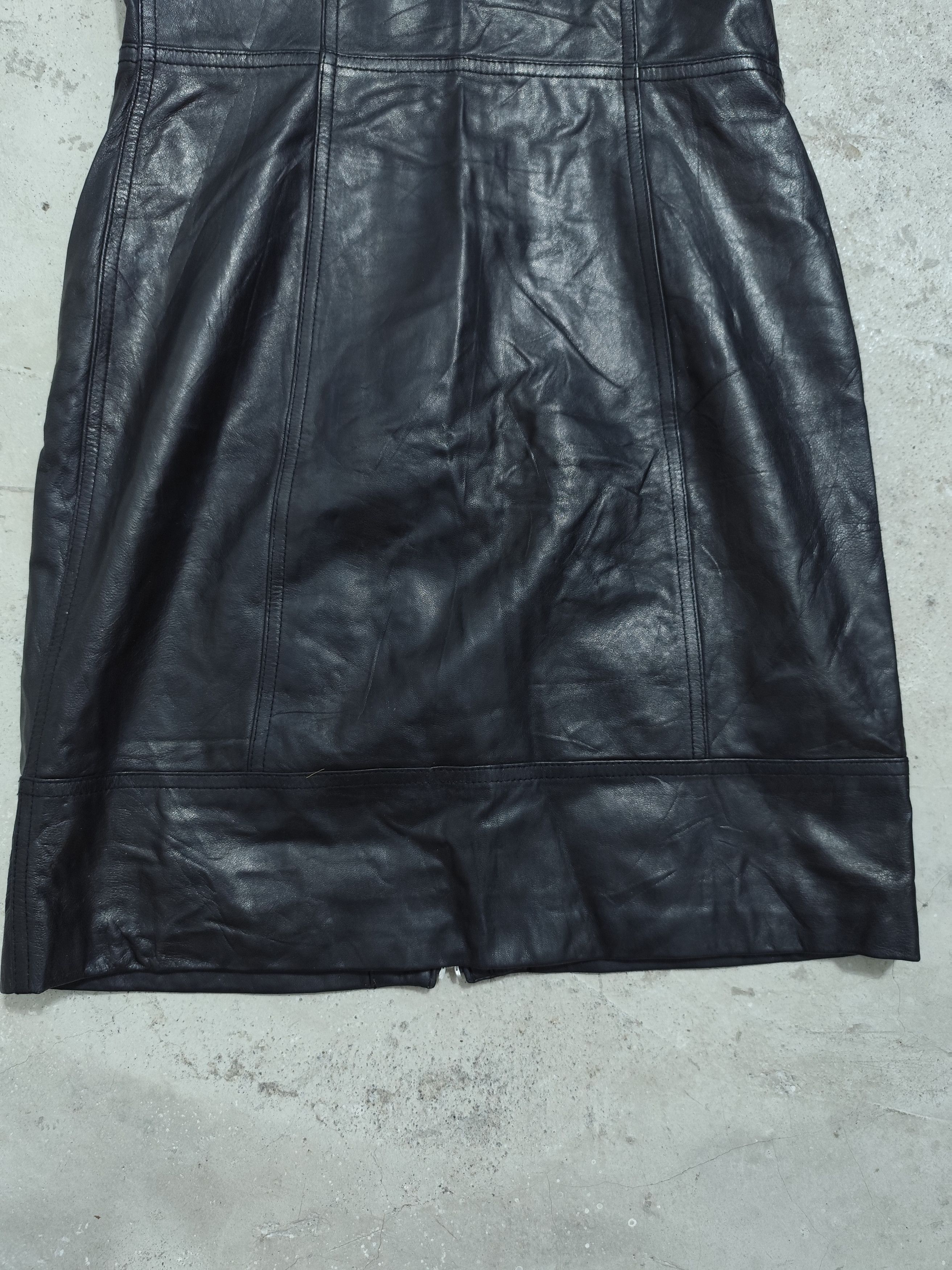 Marc Jacobs Marc by Marc Jacobs lambskin leather mid dress Size M / US 6-8 / IT 42-44 - 10 Thumbnail