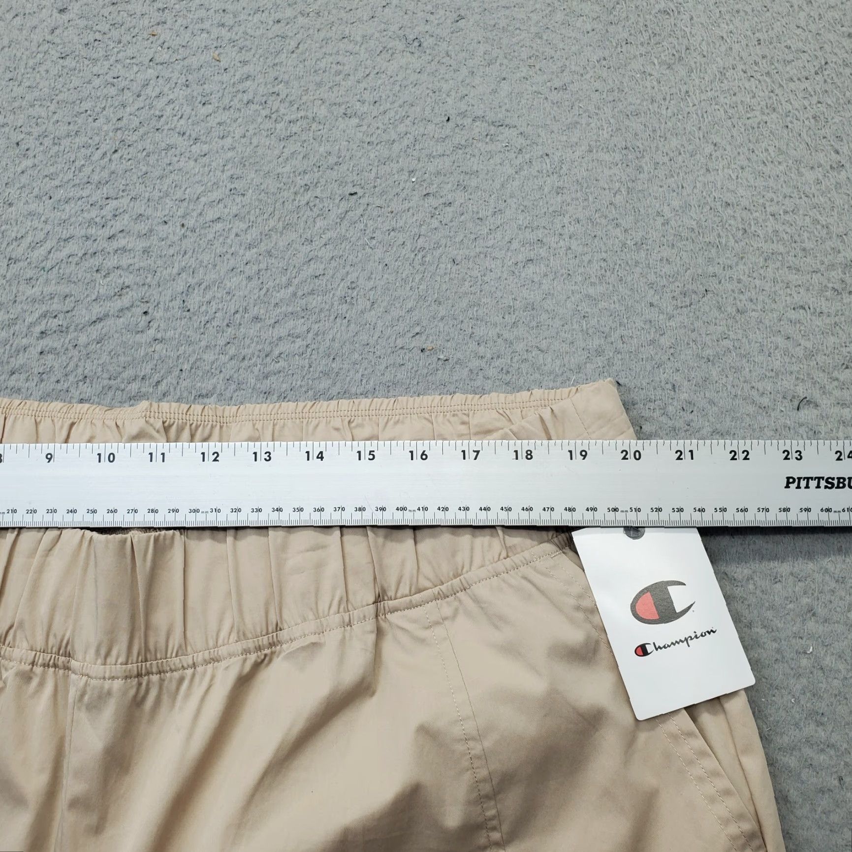 Champion Champion Jogger Pants Womens 2XL Tan Elastic Waist Pockets Size 2XL Size 40" / US 18 - 6 Thumbnail