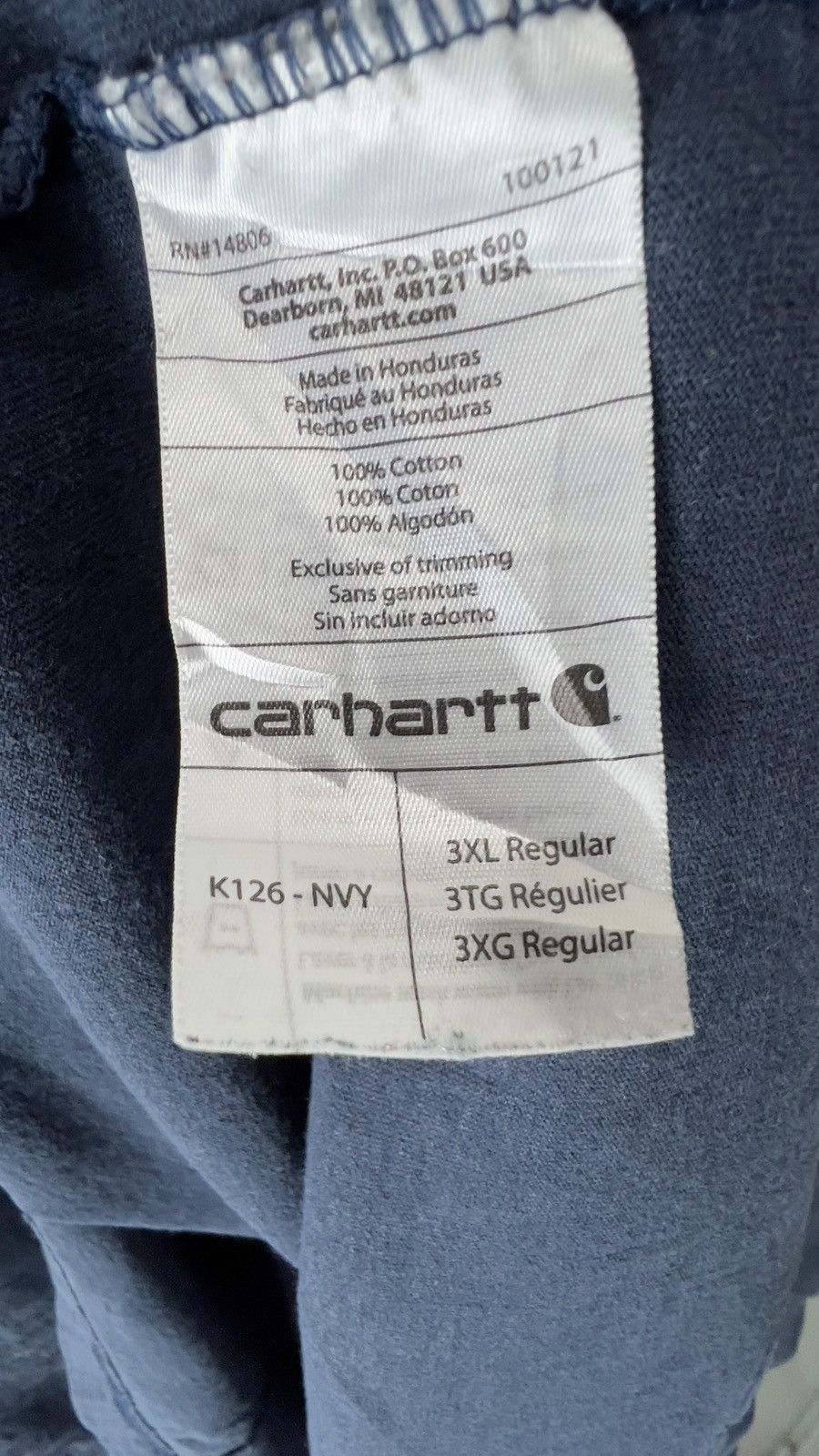 Carhartt Carhartt Longsleeve Size US XXL / EU 58 / 5 - 11 Thumbnail
