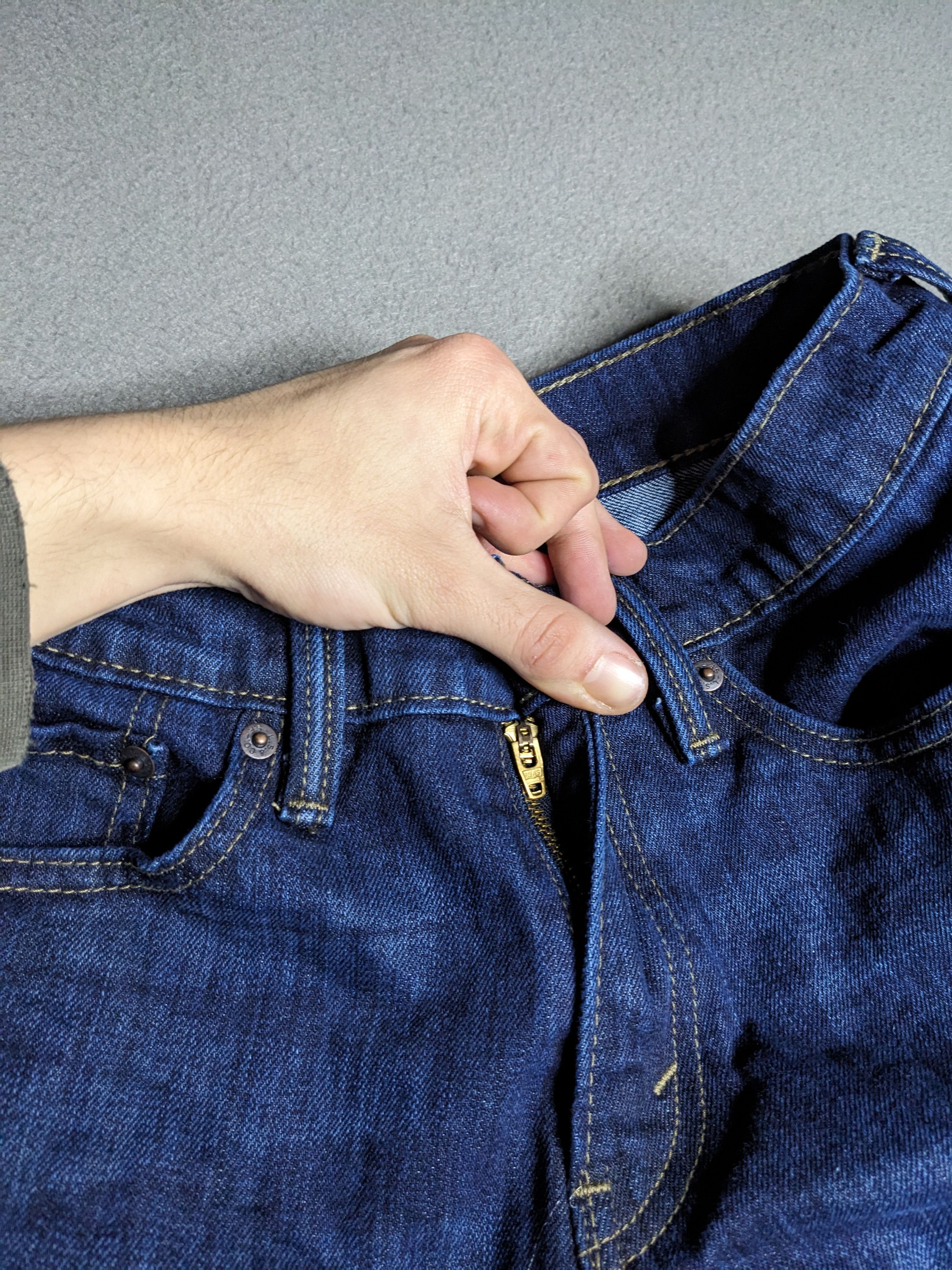 Levi's Levis 511 Jeans 29x29 Dark Blue Slim Fit Straight Leg Denim Size US 29 - 13 Thumbnail