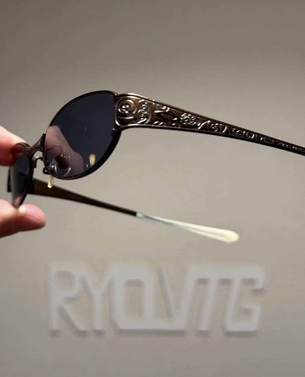 Oakley OAKLEY Poetic 4.1 Chocolate Brown Sports Sunglasses K24 Size ONE SIZE - 7 Thumbnail