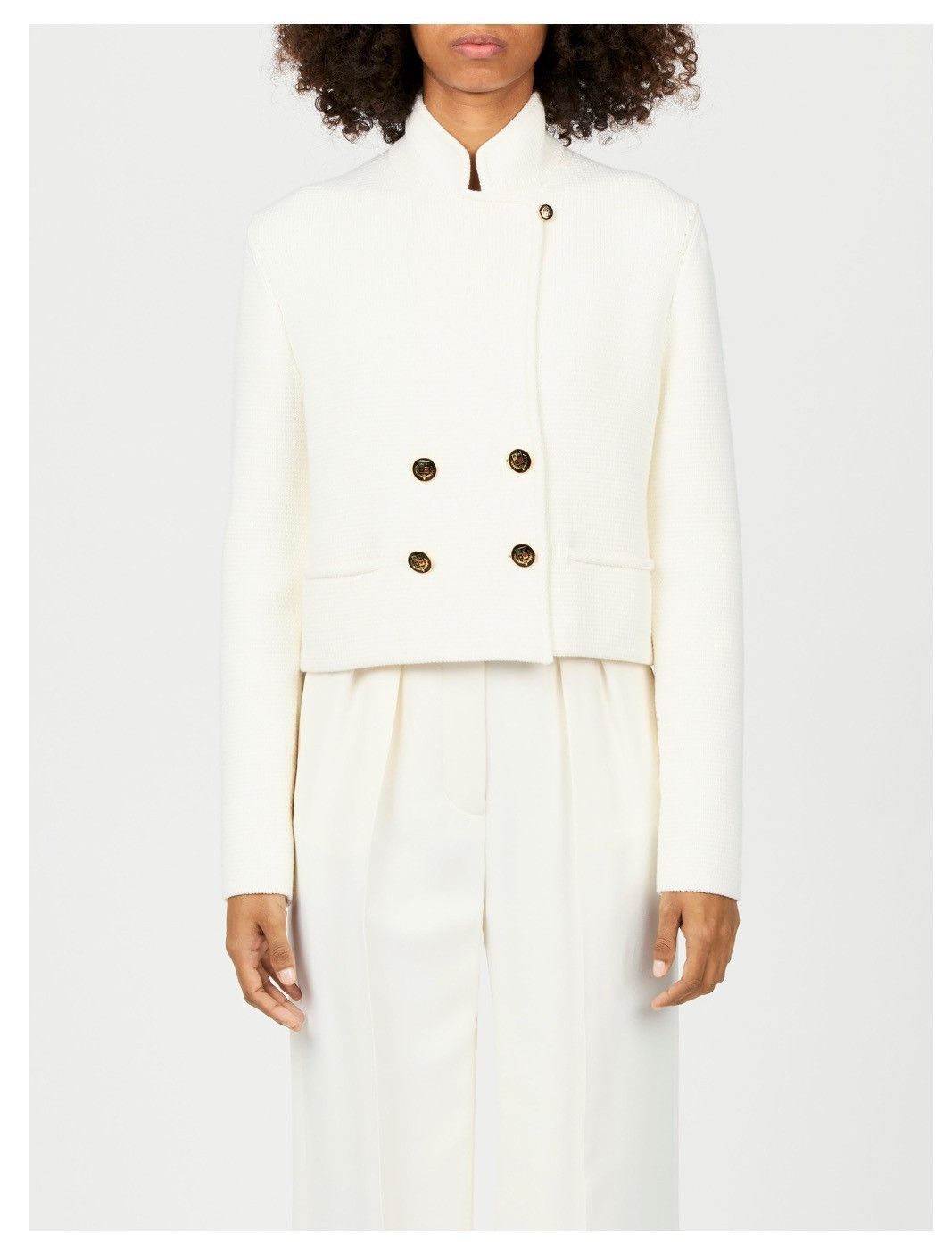 Loro Piana o1srvl11e0526 FAO9859 Moltrasio Jacket in White Size L / US 10 / IT 46 - 6 Thumbnail