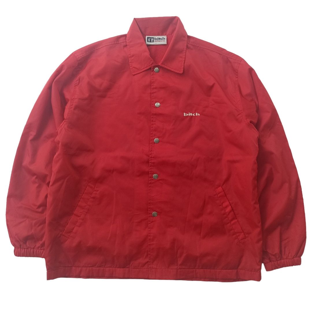 Other Vintage 90s Bitch Skateboard Coach Jacket Size US M / EU 48-50 / 2 - 1 Thumbnail