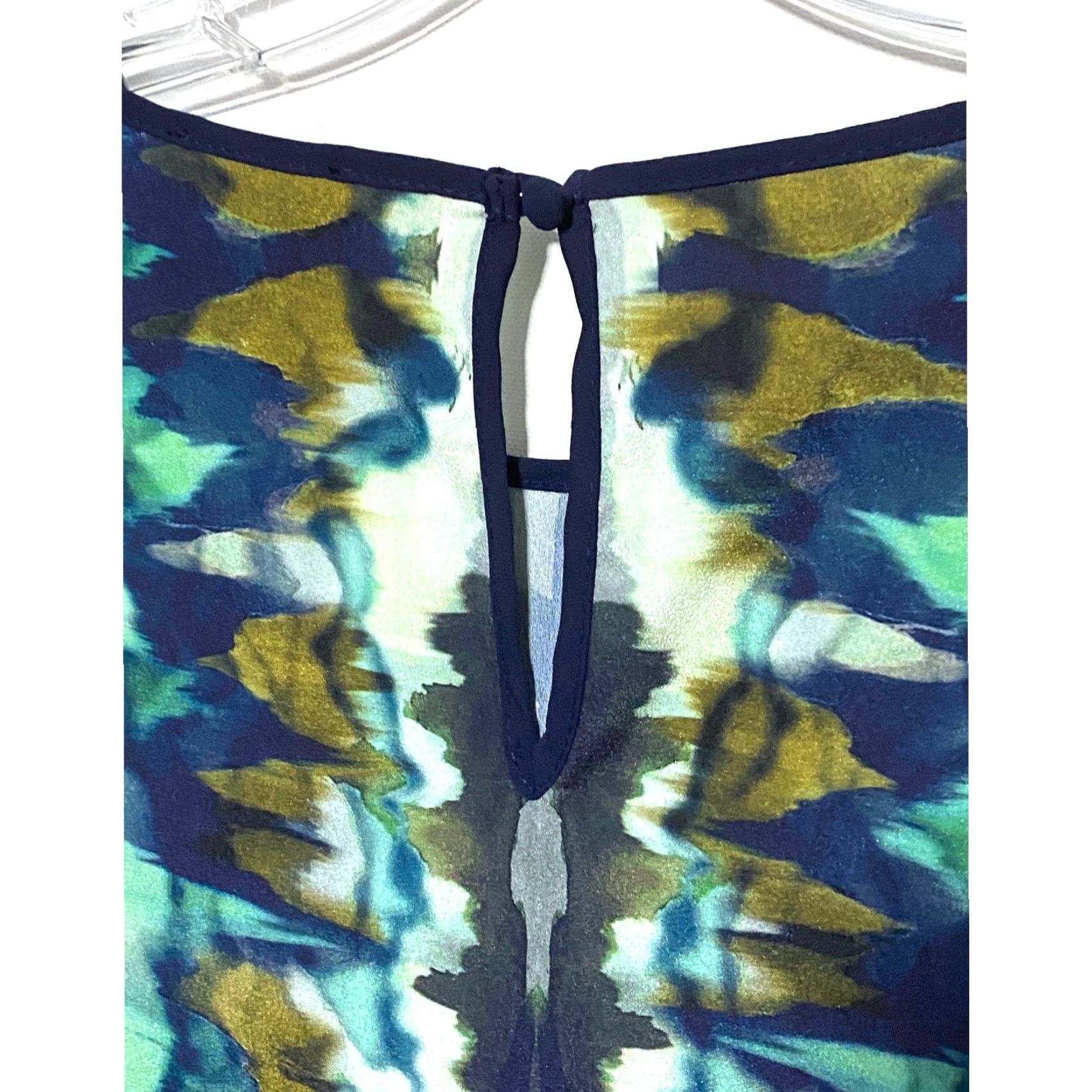 Vintage Greylin Dress S Forest Fairy Grunge Boho Art To Wear Tie Dye Whimsy Dress Short Sleeves Pullover A-Line Pattern Tie Dye Womens S Blue Size S / US 4 / IT 40 - 4 Thumbnail