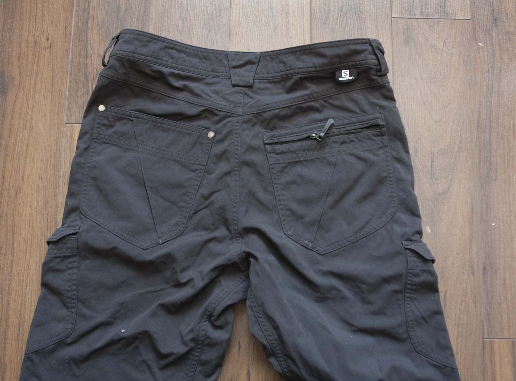 Salomon Salomon Short Cargo Size 31 Dark Gray Actilite Size US 31 - 3 Thumbnail