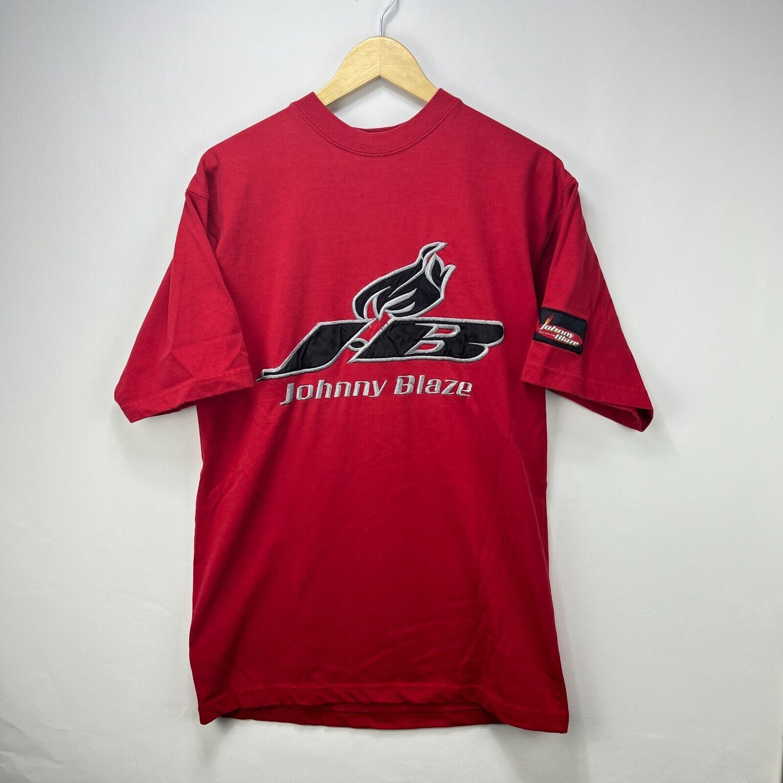 Vintage Y2K Johnny Blaze Hip Hop T-Shirt Large Method Man