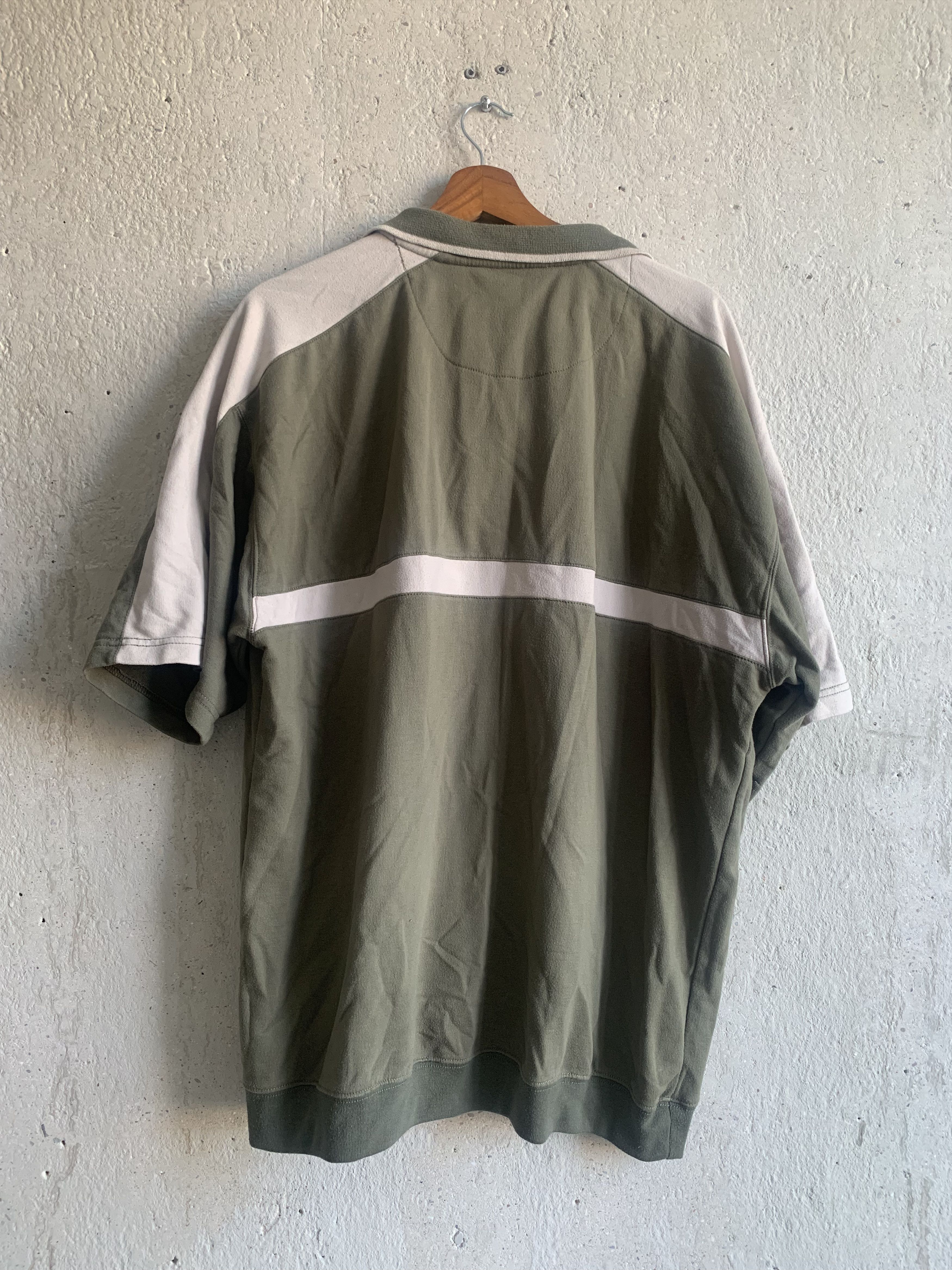 Other Online color block green polo Size US XL / EU 56 / 4 - 3 Thumbnail