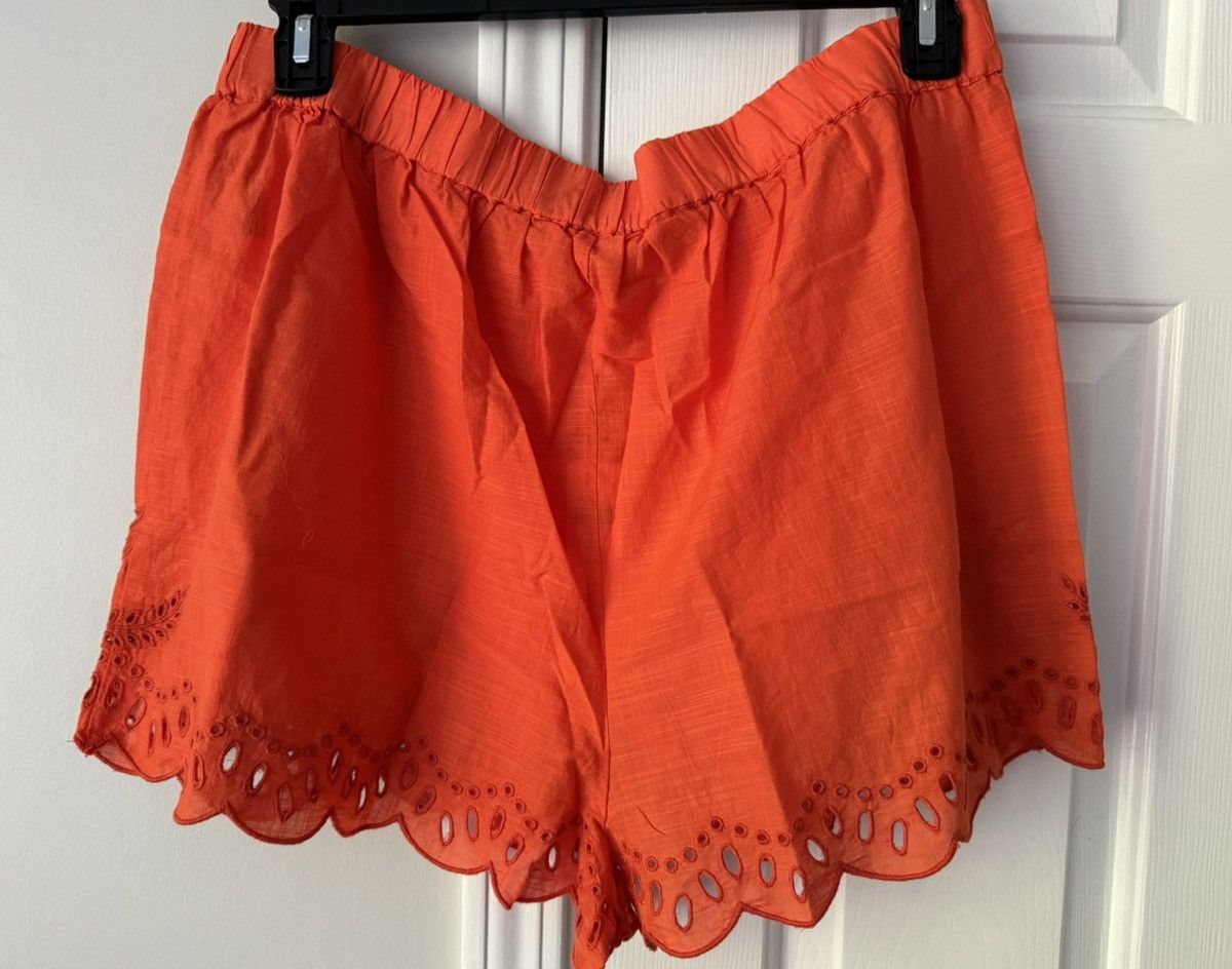 Anthropologie Anthropologie Eyelet Cover-Up Shorts, Size XL Size 38" / US 16 / IT 52 - 7 Thumbnail
