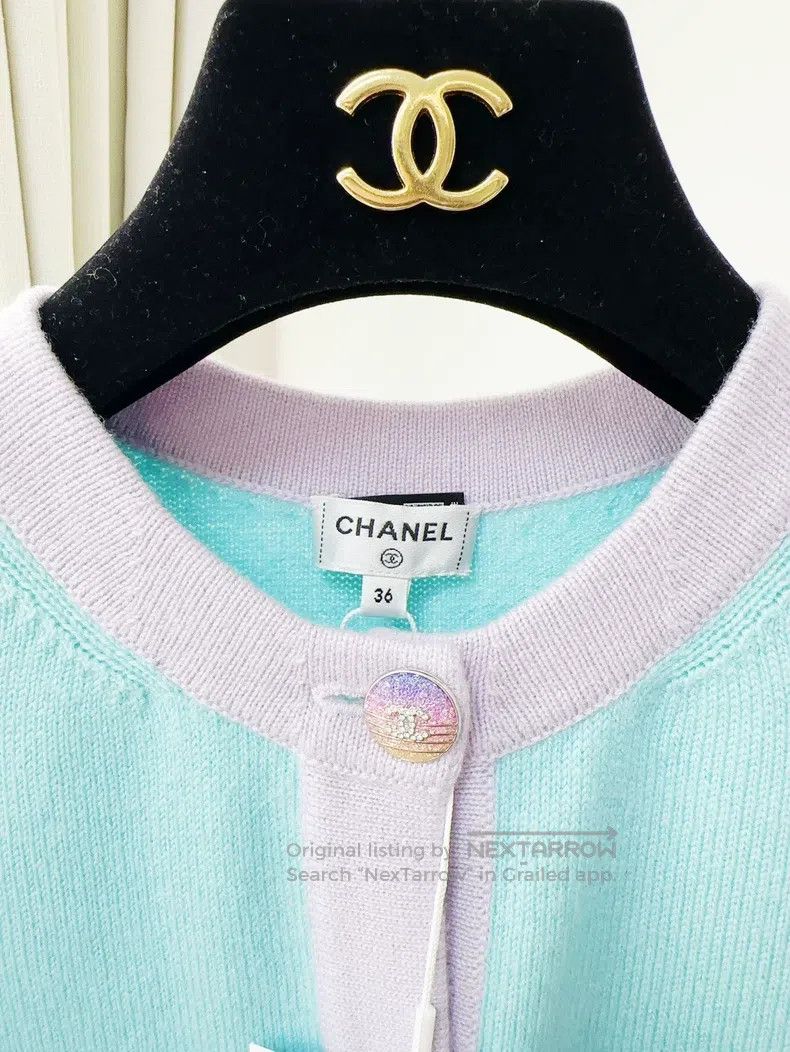 Chanel Chanel 24C early spring show lake blue four-pocket purple Size XS / US 0-2 / IT 36-38 - 6 Thumbnail