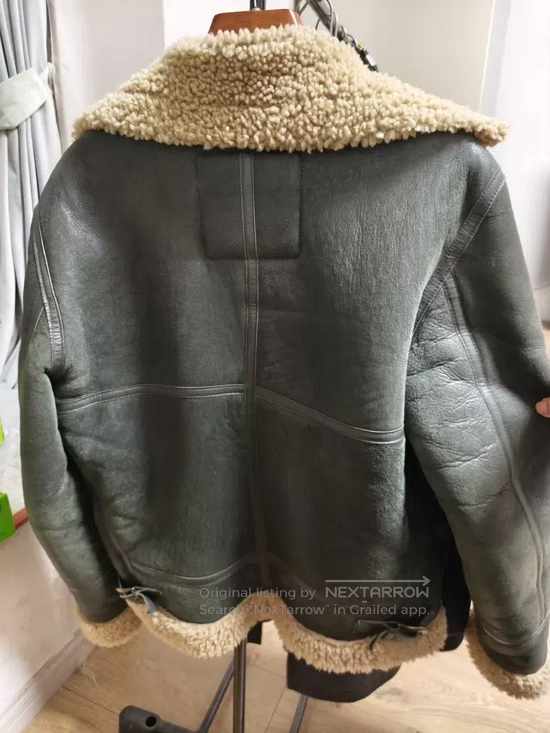 Schott Schott B3 Fur integrated men's leather jacket Size US M / EU 48-50 / 2 - 4 Thumbnail