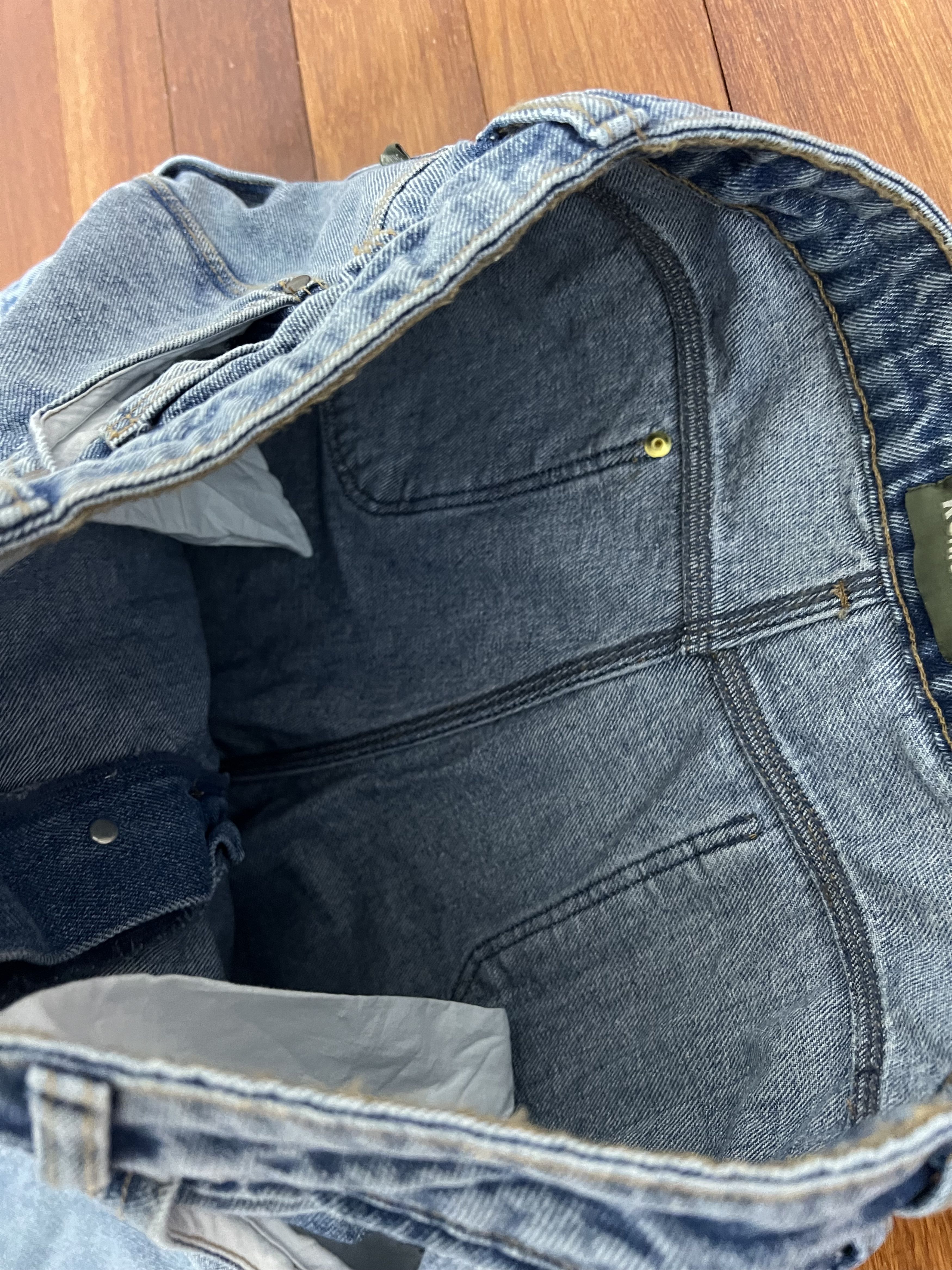 Ronning 💚 Ronning Carpenter Jeans Blue Denim NEW Size US 34 / EU 50 - 10 Thumbnail