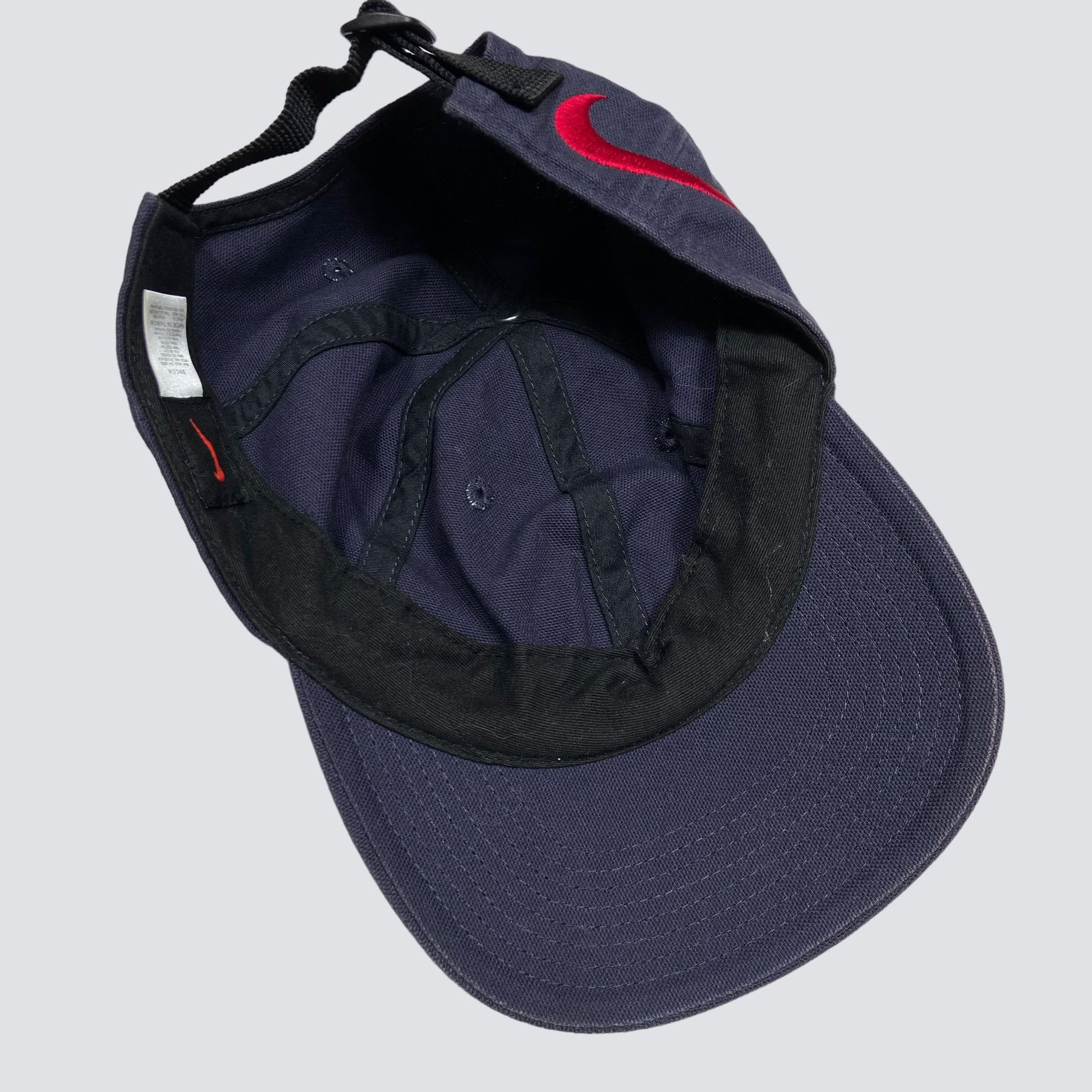 Nike 1990s NIKE DOUBLE SWOOSH RARE CAP - № 4131 Size ONE SIZE - 4 Thumbnail