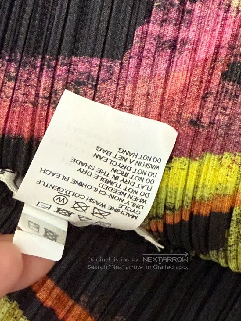 Issey Miyake Issey Miyake Firework Spring Long Sleeve Top Size L / US 10 / IT 46 - 4 Thumbnail
