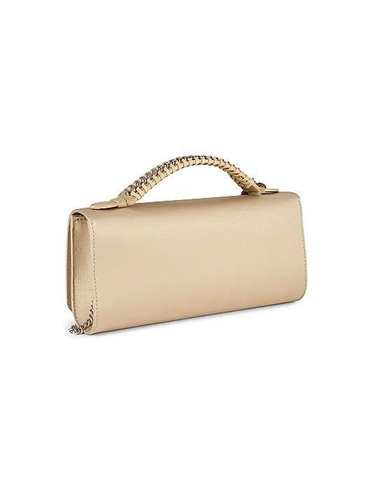 Stella McCartney os11x0126 Size: OS / Falabella Convertible Clutch in Beige Size ONE SIZE - 5 Thumbnail