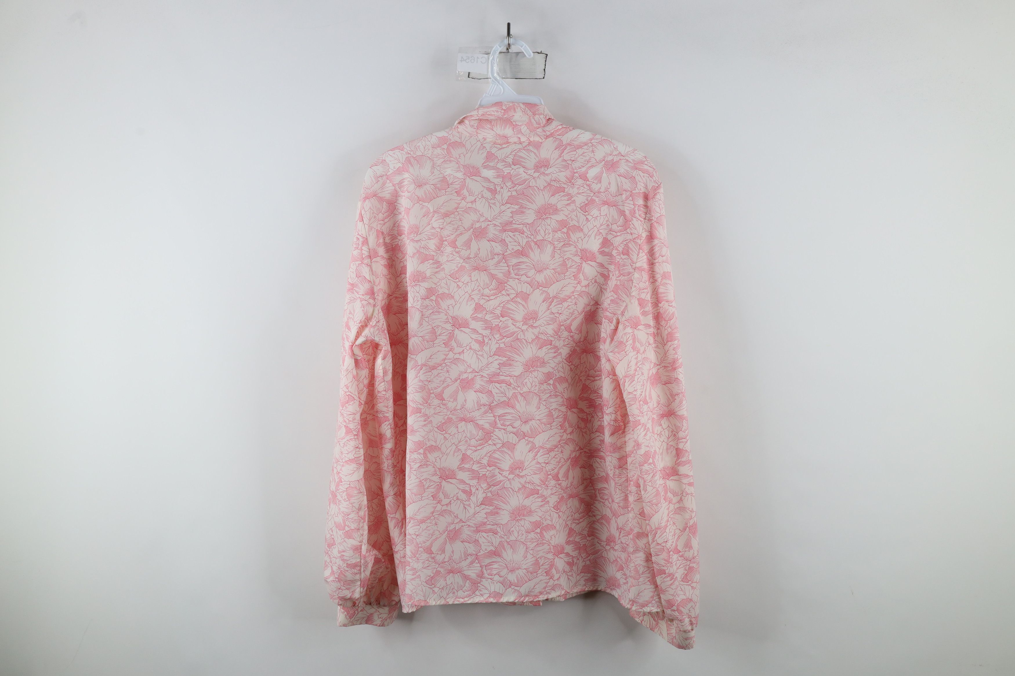 Vintage Vintage 70s Streetwear Collared Button Shirt Pink USA Size XXL / US 16-18 / IT 52-54 - 10 Thumbnail