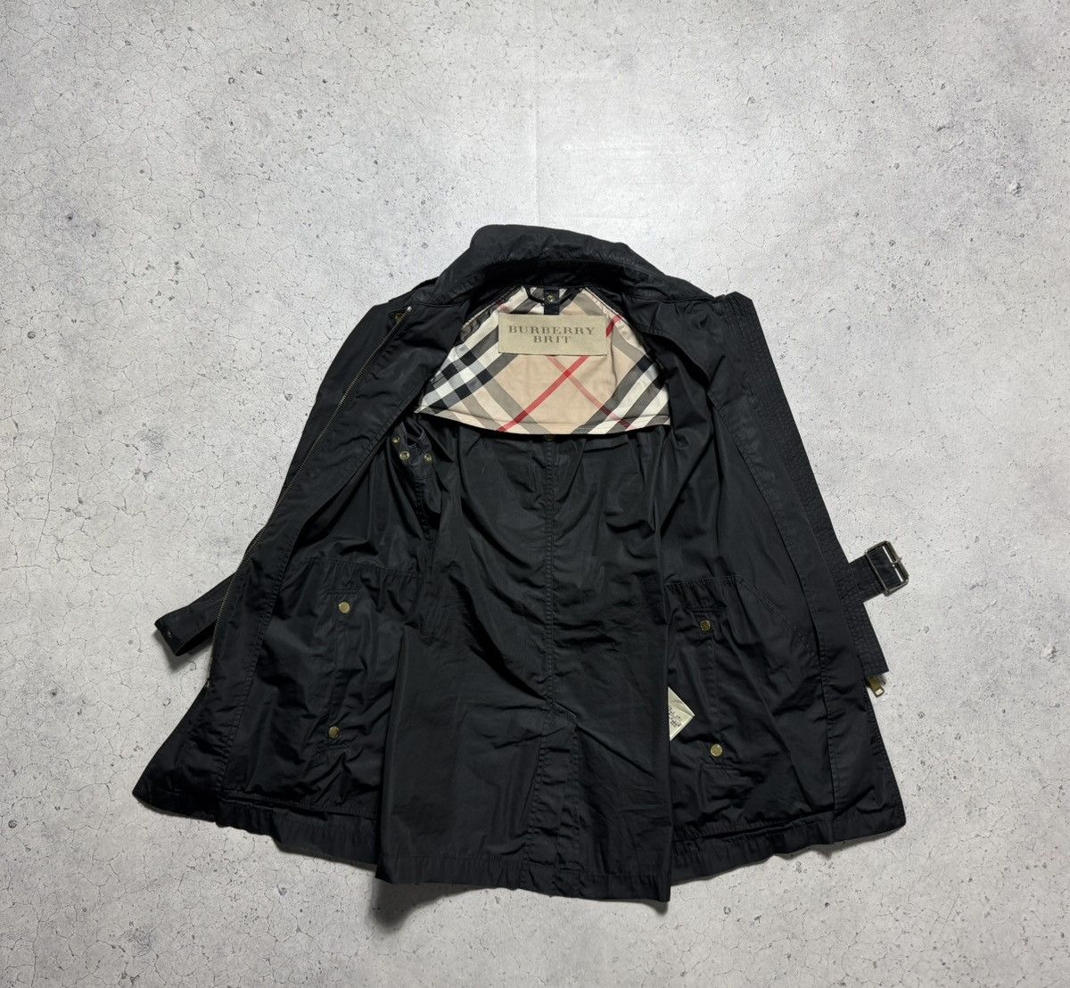 Burberry Burberry Brit Nylon Women’s Trench Coat Size M / US 6-8 / IT 42-44 - 7 Thumbnail