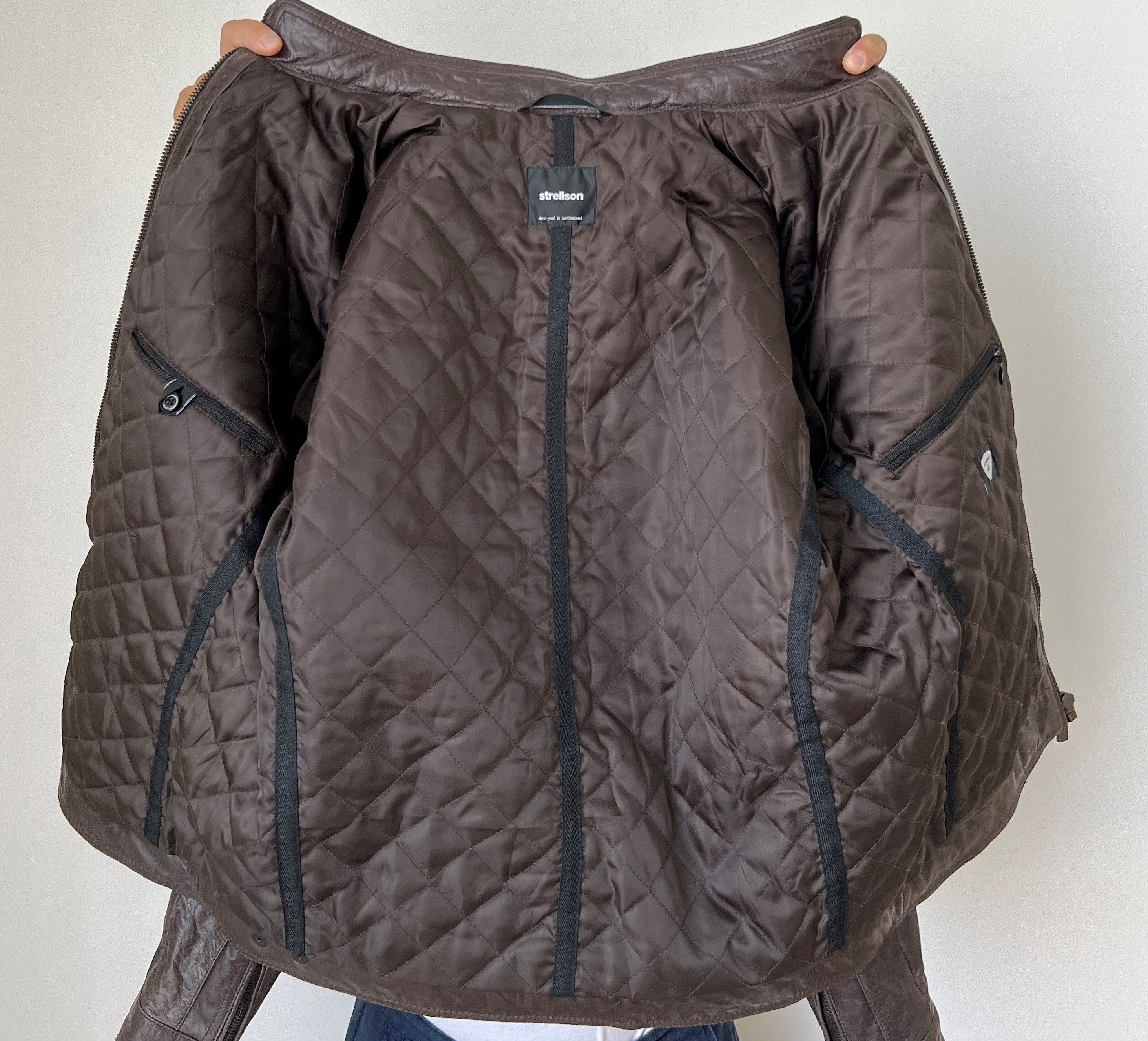 Strellson STRELLSON FENDRAS BUFFALO DAKOTA LEATHER JACKET Size US L / EU 52-54 / 3 - 6 Thumbnail