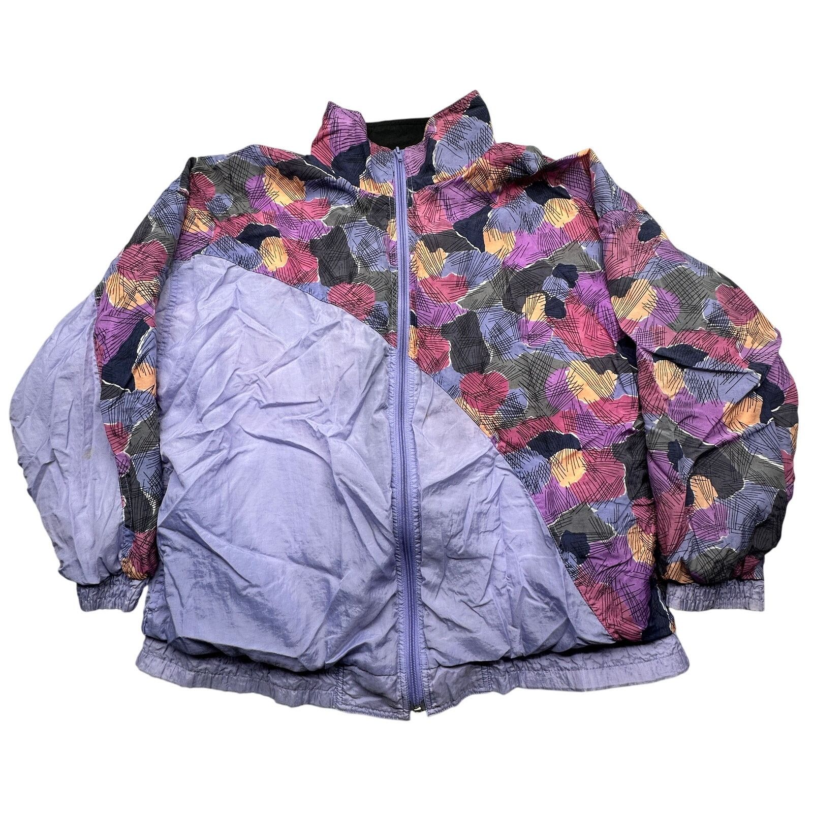 Runabout Goods VTG 90s Runabout Floral Windbreaker Jacket Womens Medium Size M / US 6-8 / IT 42-44 - 1 Thumbnail