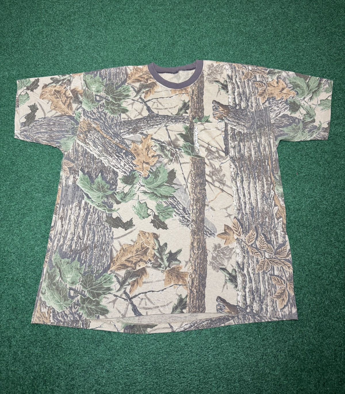 Realtree Vintage Realtree Pocket Camo XL Baggy 25x30 Hip Hop T Shirt Size US XL / EU 56 / 4 - 1 Thumbnail