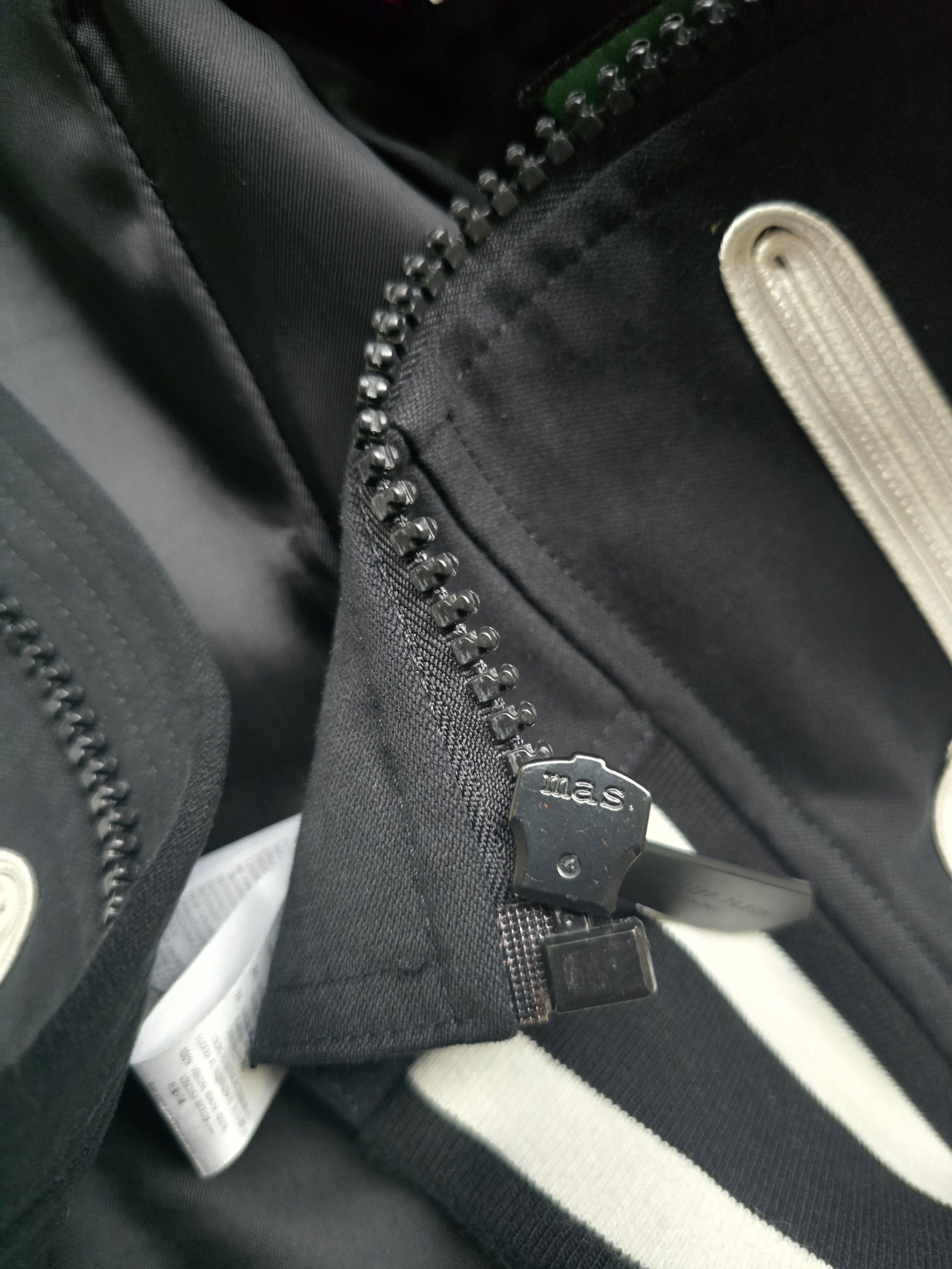 Philipp Plein Philipp Plein Black Military-Style Bomber Jacket/Embroidery Size US M / EU 48-50 / 2 - 11 Thumbnail