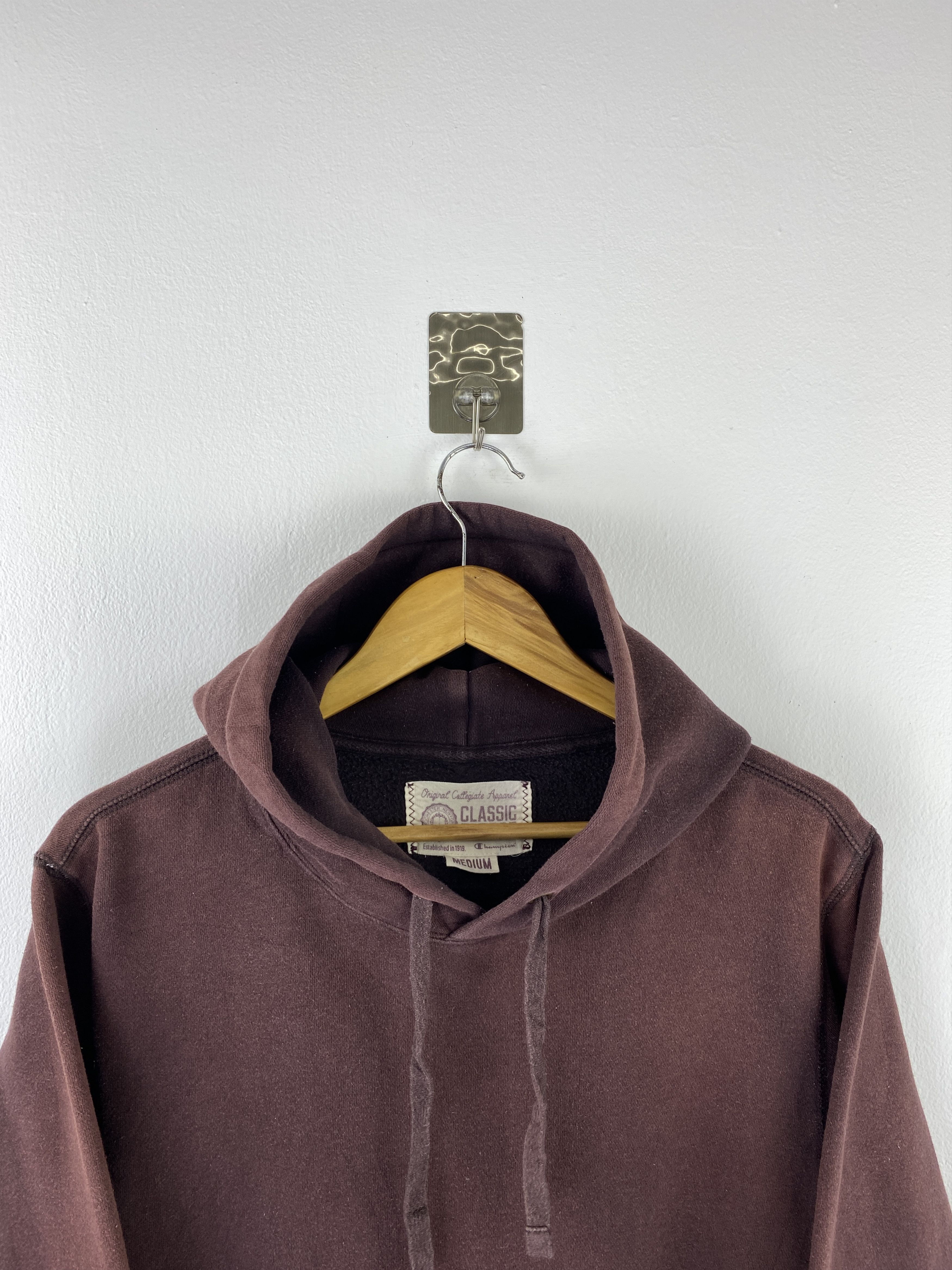 Champion Vintage Champion Pullover Jumper Hoodie SH0451 Size US M / EU 48-50 / 2 - 2 Thumbnail