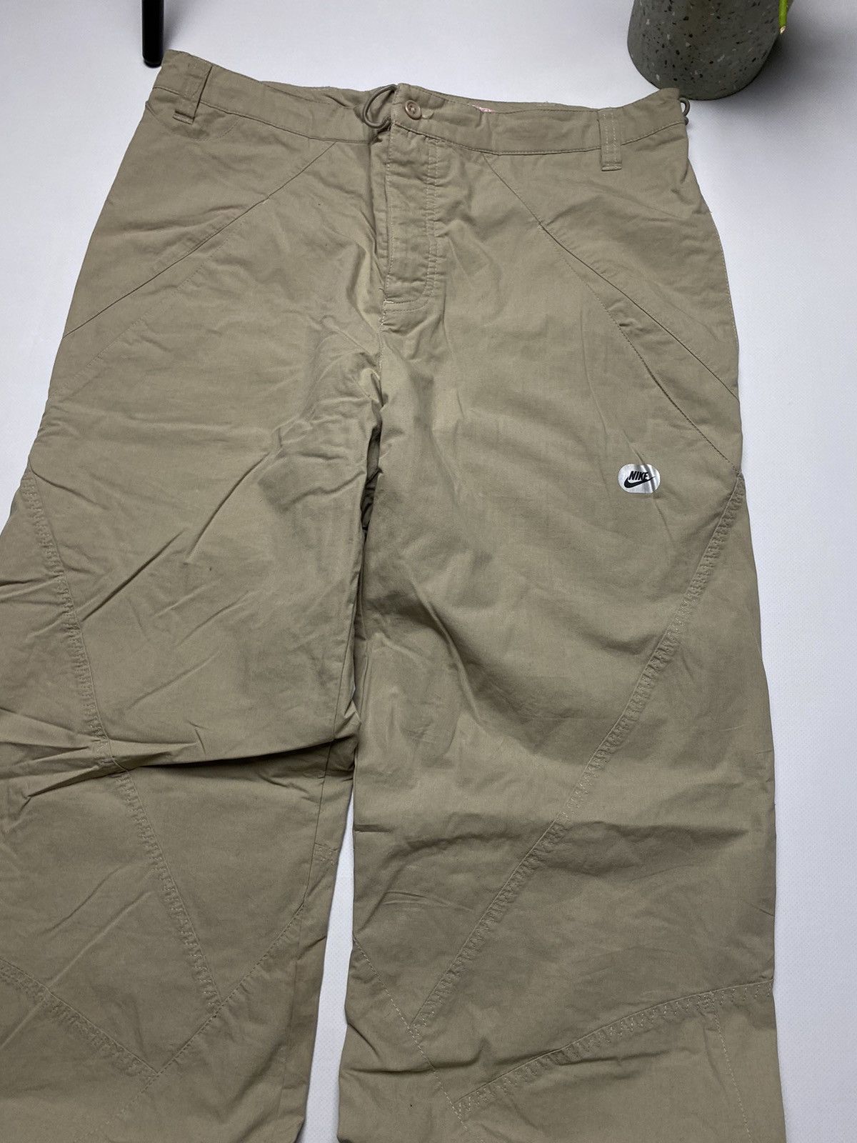 Nike × Vintage Nike vintage rare pants y2k drill Size US 31 - 4 Thumbnail
