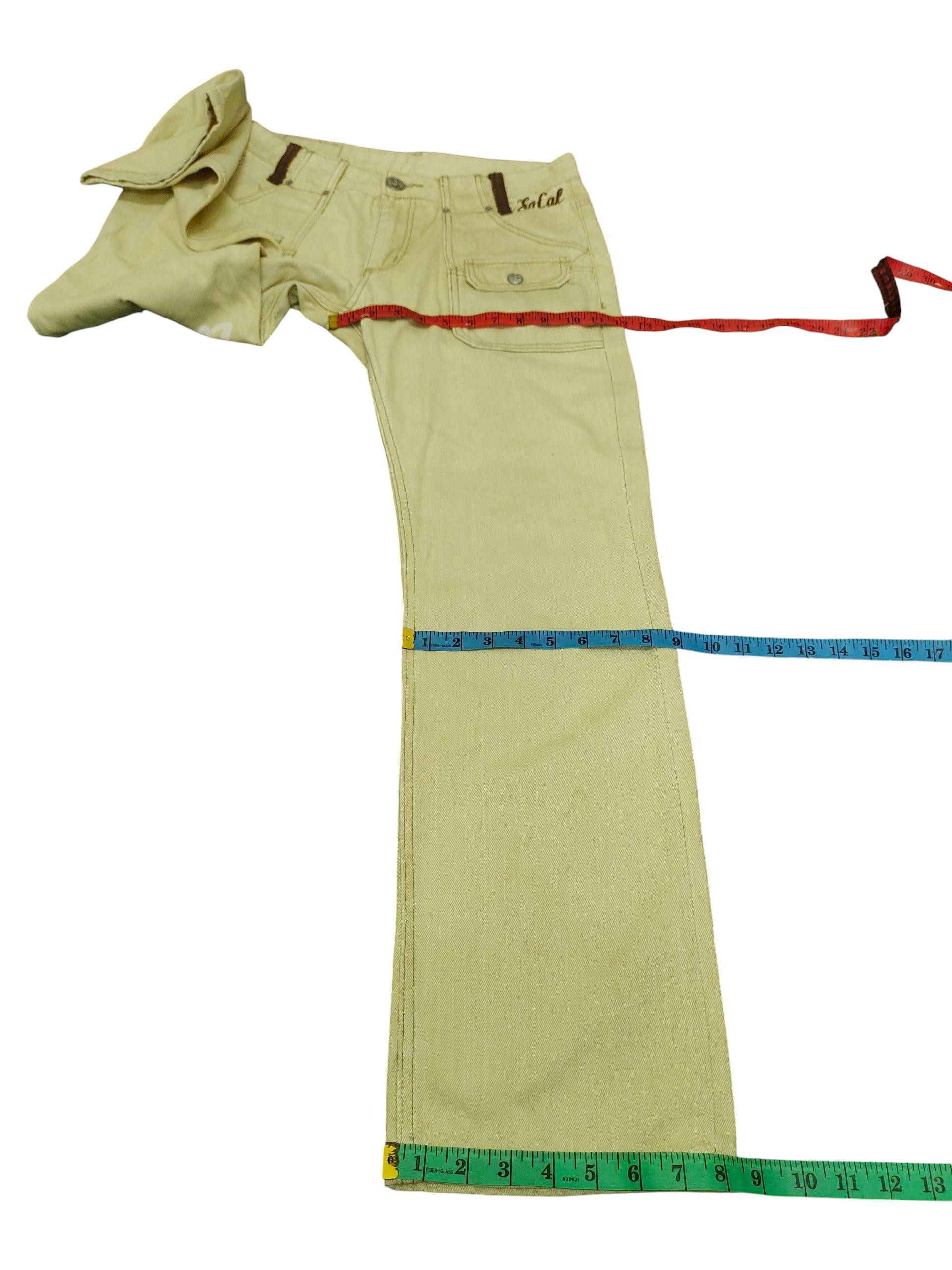Comme des Garcons × Undercover Vintage Body Glove Denim Bush Pants Size US 32 / EU 48 - 7 Thumbnail
