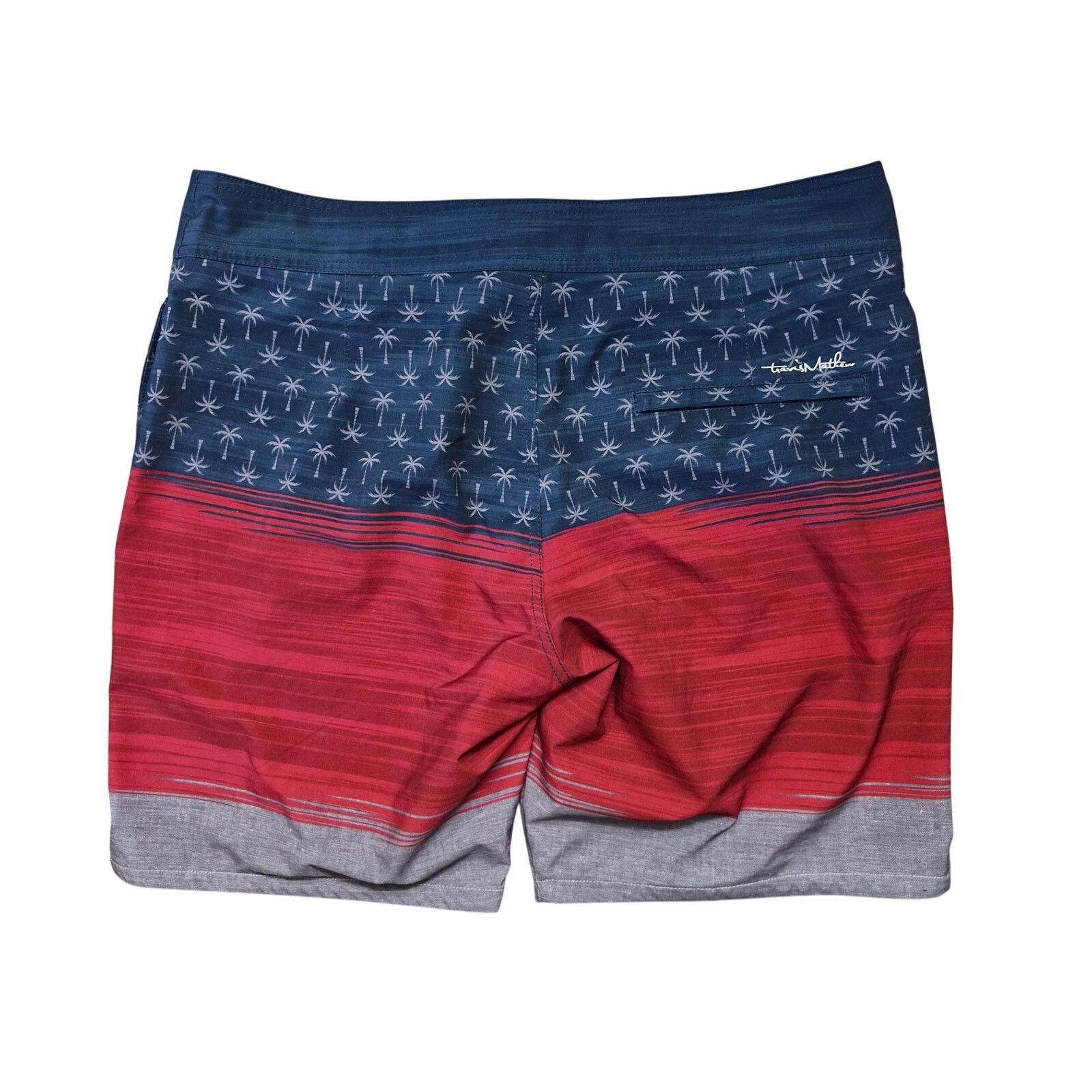 TravisMathew Travis Mathew Board Shorts Men’s Size 34 Murican Swim Trunks Size US 34 / EU 50 - 4 Thumbnail