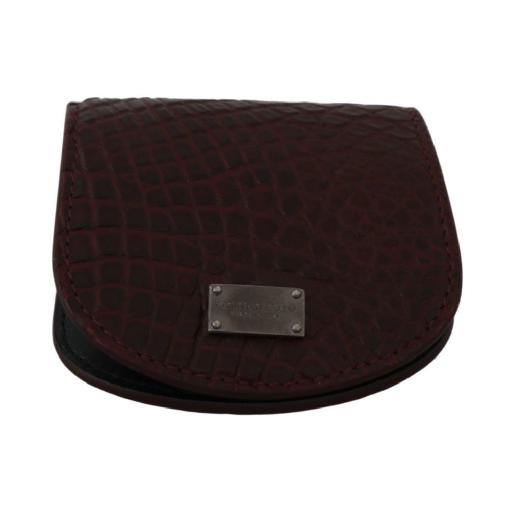 Dolce & Gabbana Dolce & Gabbana Brown Exotic Skin Pocket Condom Case Holder Size ONE SIZE - 4 Thumbnail