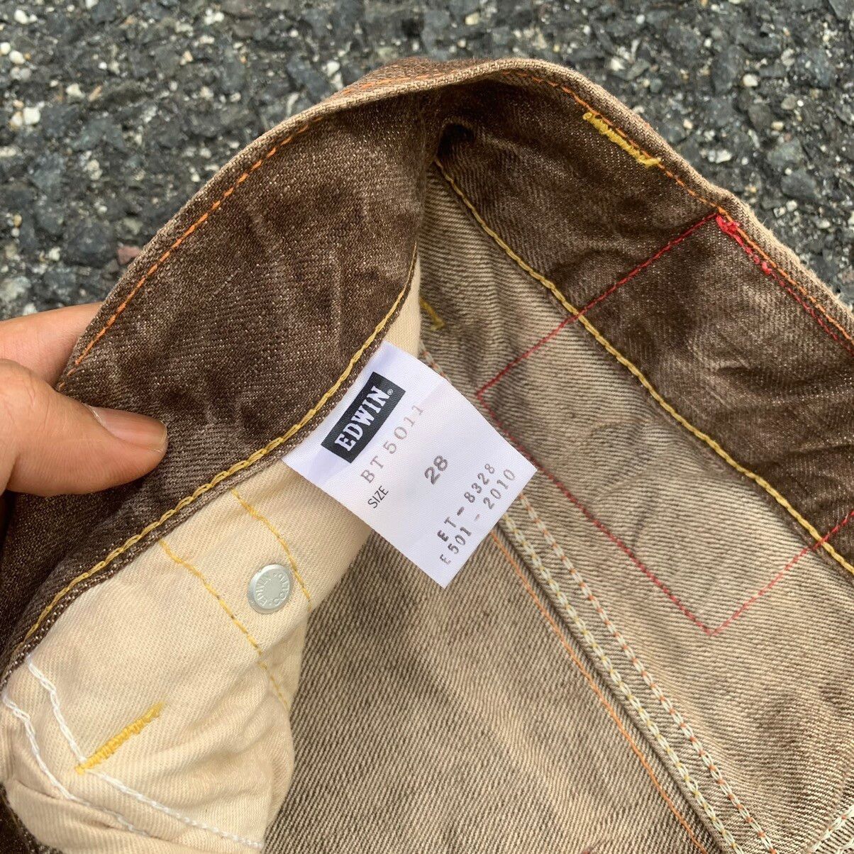 Japanese Brand ⚡️ FLASH SALE ⚡️ Vintage Edwin 503 Jeans Thunderstorm Pants Size US 28 / EU 44 - 8 Thumbnail
