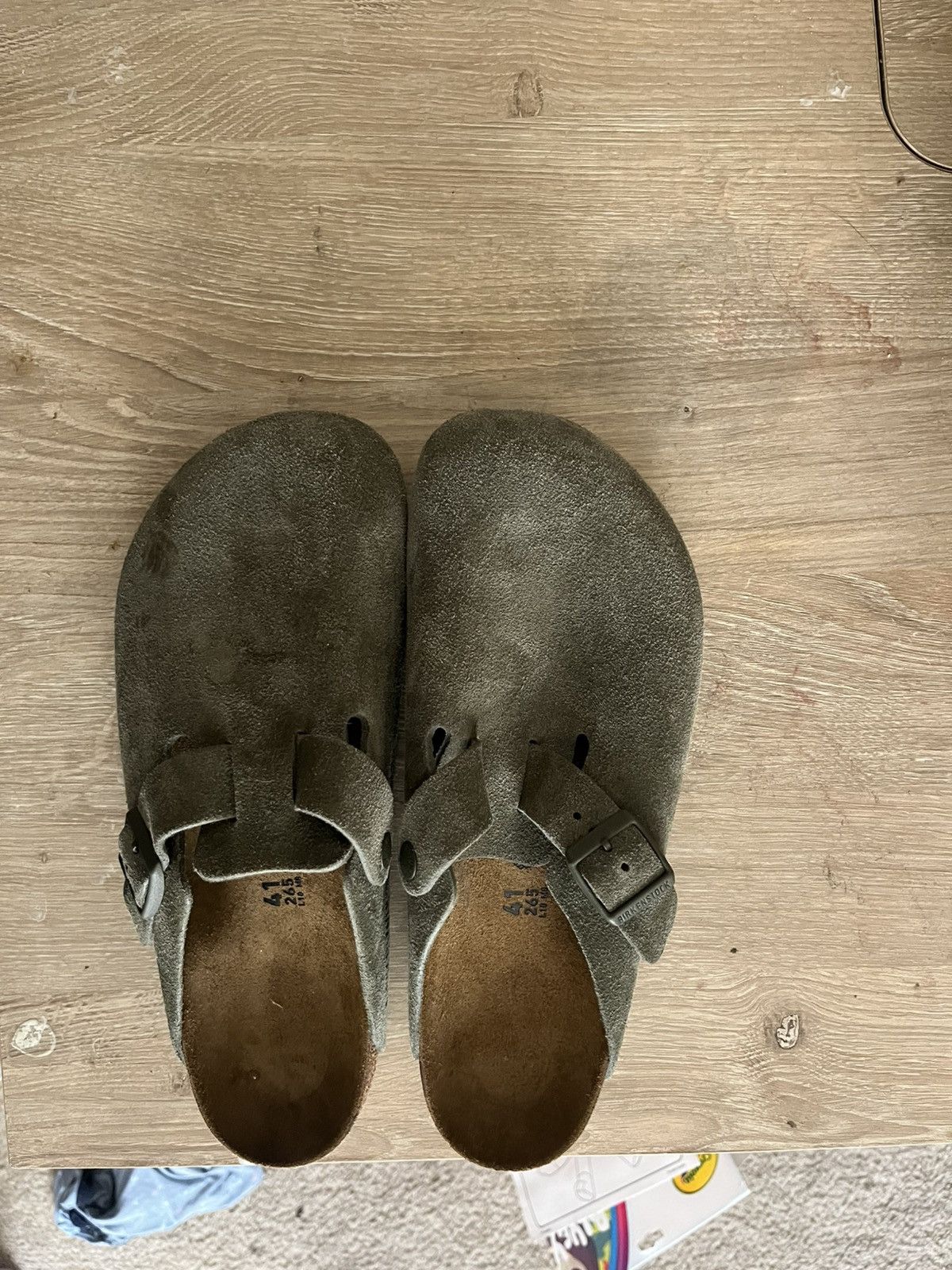Birkenstock Double Green Birkenstock Clogs Size US 8 / EU 41 - 1 Thumbnail