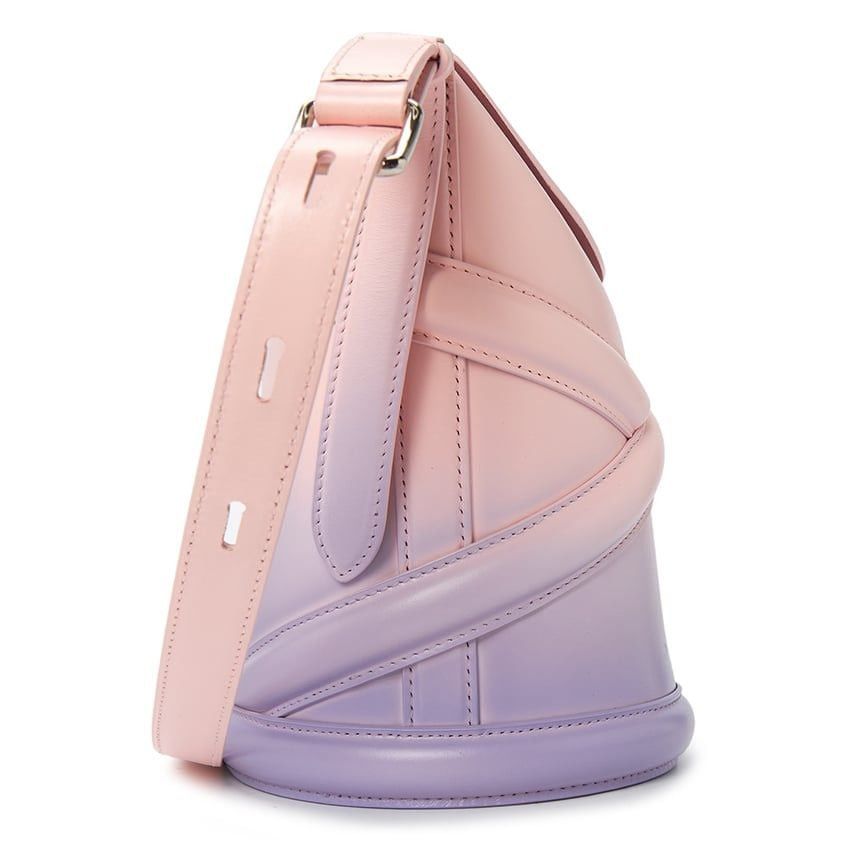Alexander McQueen o1w1db10925 Size: OS/The Curve in Pink/Blue Size ONE SIZE - 4 Thumbnail
