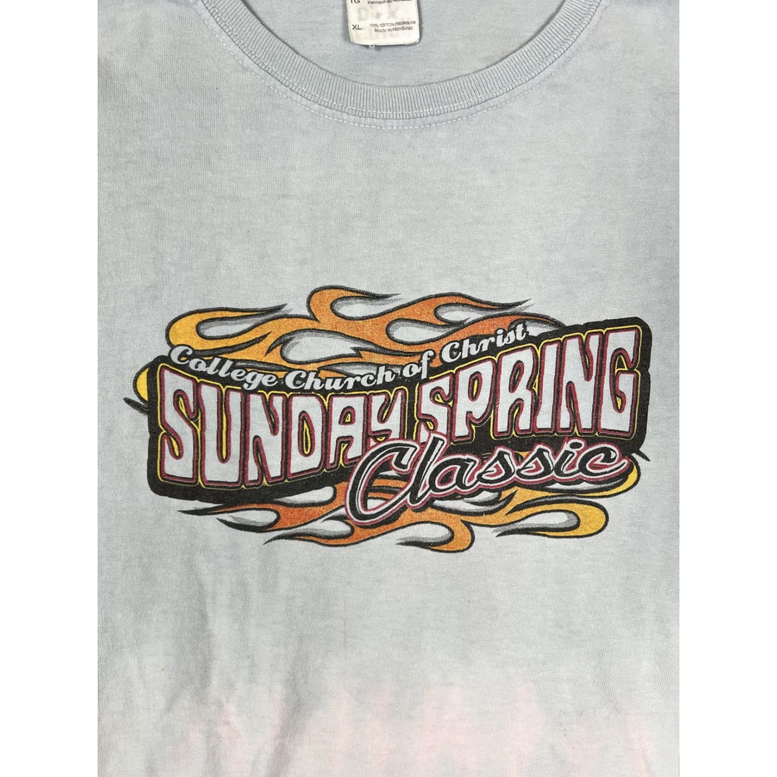 Gildan Sunday Spring Classic Hot Rod Car Show 2014 T-Shirt Mens XL Tie Dye GTO Car Size US XL / EU 56 / 4 - 3 Thumbnail