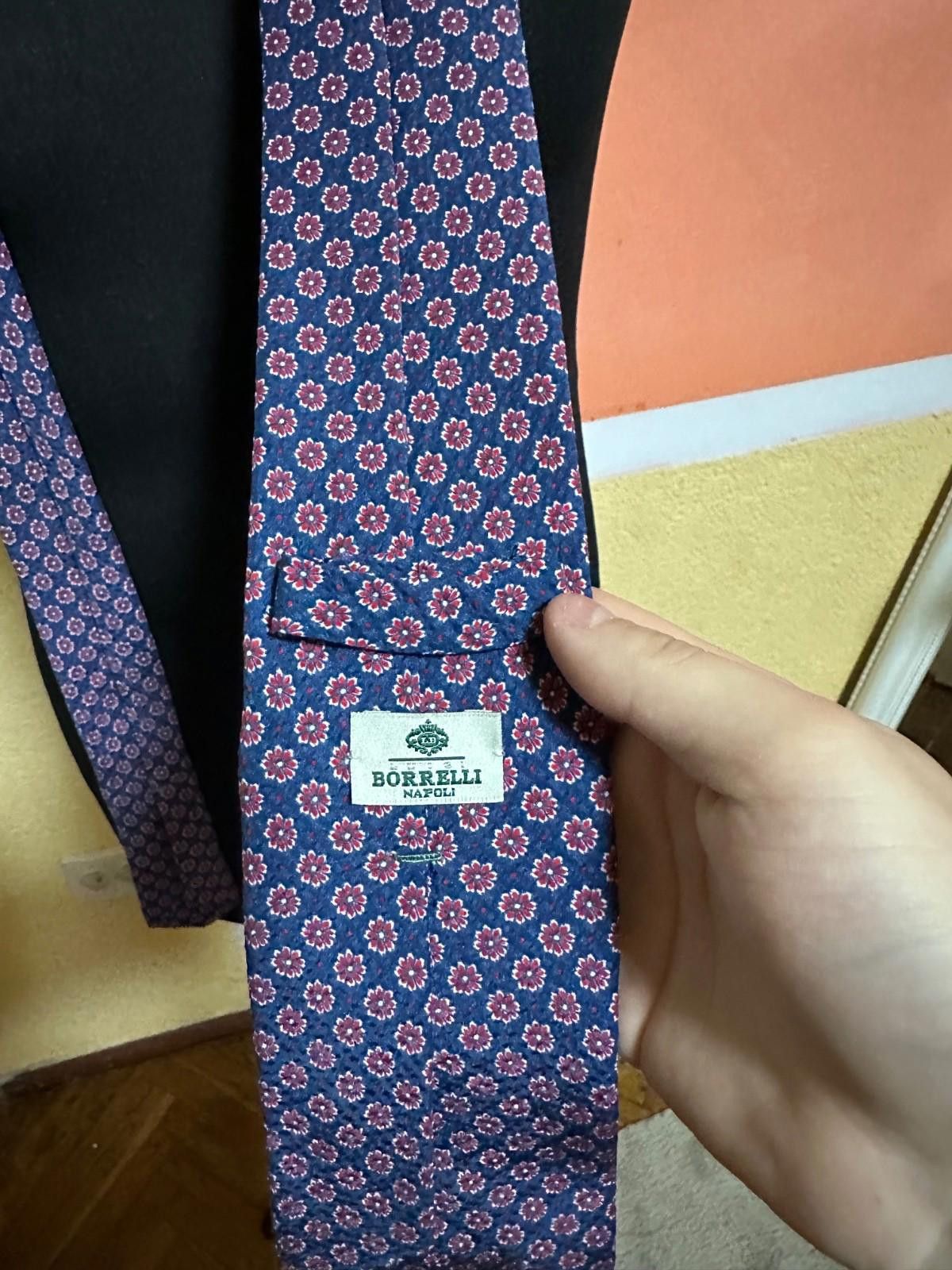 Luigi Borrelli Borrelli Napoli Multicolor Floral Silk Tie Size ONE SIZE - 6 Thumbnail