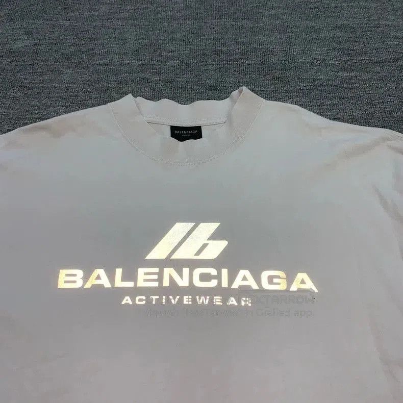 Balenciaga Balenciaga White Reflective Logo T-shirt. Size US L / EU 52-54 / 3 - 6 Thumbnail