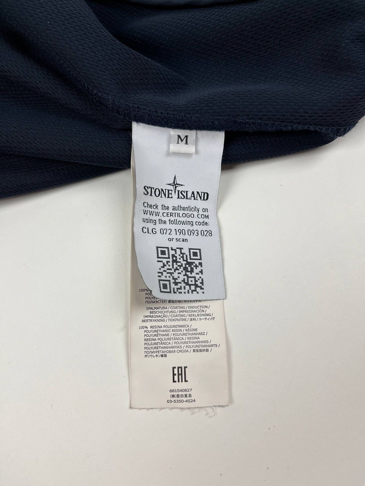 Stone Island Stone Island Light Soft Shell R Jacket Navy Hooded Zip Size US M / EU 48-50 / 2 - 12 Thumbnail