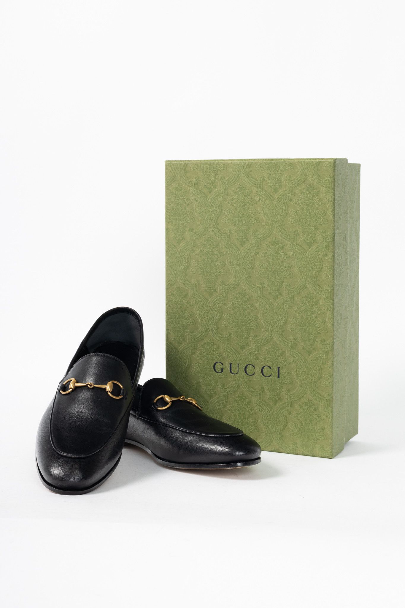 Gucci Gucci Nero Agnello Plonge Horsebit Loafers Size US 8.5 / IT 38.5 - 11 Thumbnail