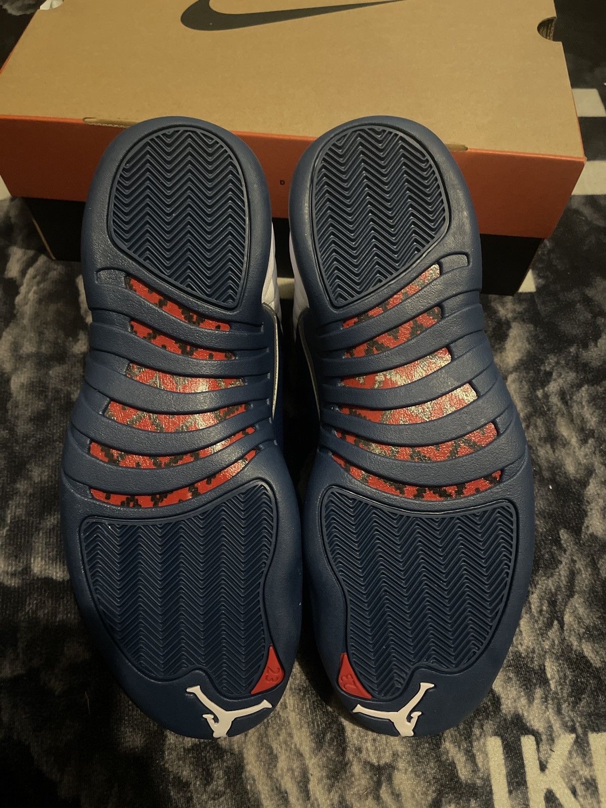 Jordan Brand Jordan 12 French Blues Size US 12 / EU 45 - 5 Thumbnail