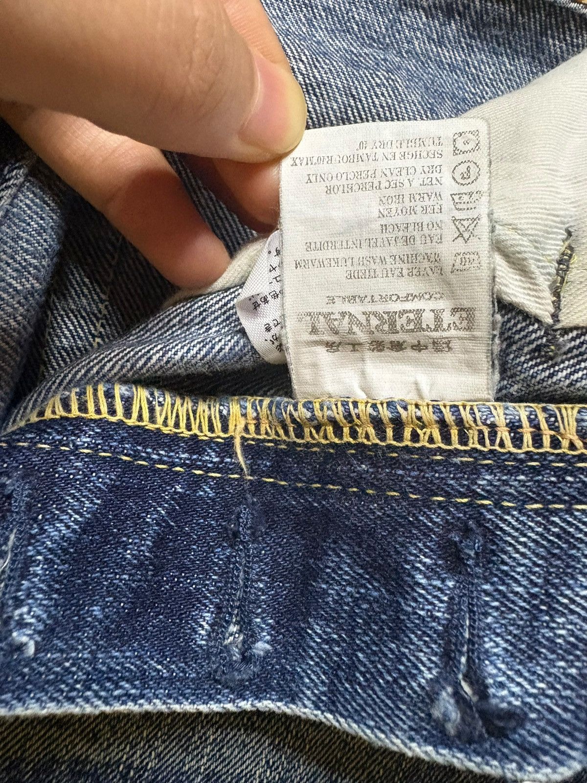 Eternal Vintage Eternal Japanese Selvedge Bartacks Loose Jeans Size US 31 - 10 Thumbnail