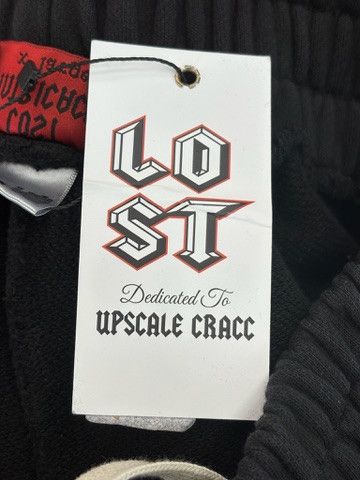 LOST INTRICACY Lost Intricacy "Evil Wing" Sweatpants (Black) Size US 33 - 6 Thumbnail