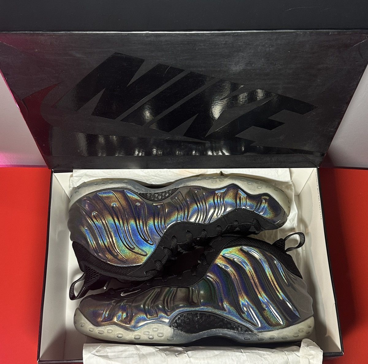 Nike Size 9 - Nike Air Foamposite One Hologram Size US 9 / EU 42 - 9 Thumbnail