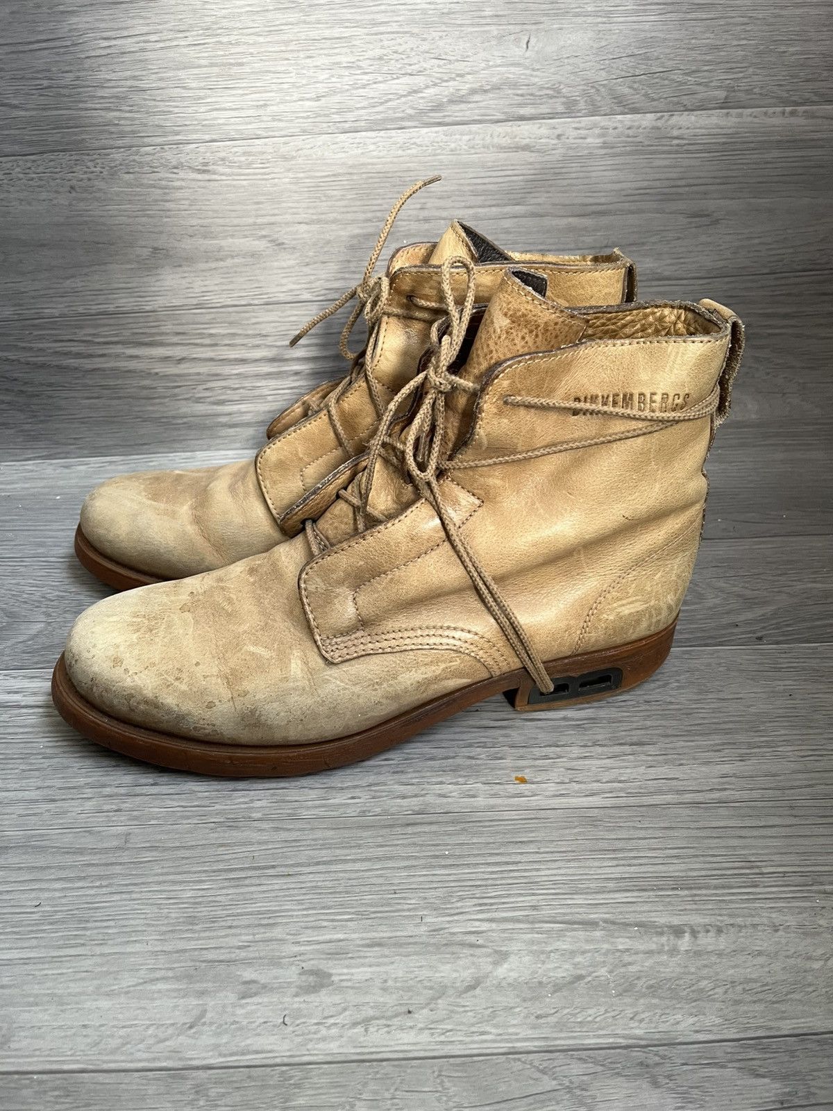 Dirk Bikkembergs Vintage Dirk bikkembergs beige boots sz 44 Size US 11 / EU 44 - 1 Thumbnail
