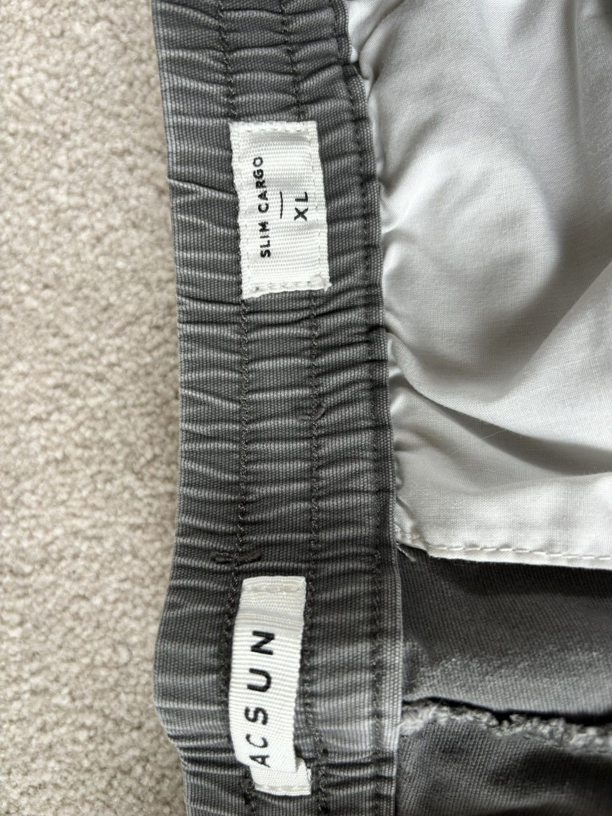 Pacsun Grey Cargos Size US 37 - 3 Thumbnail