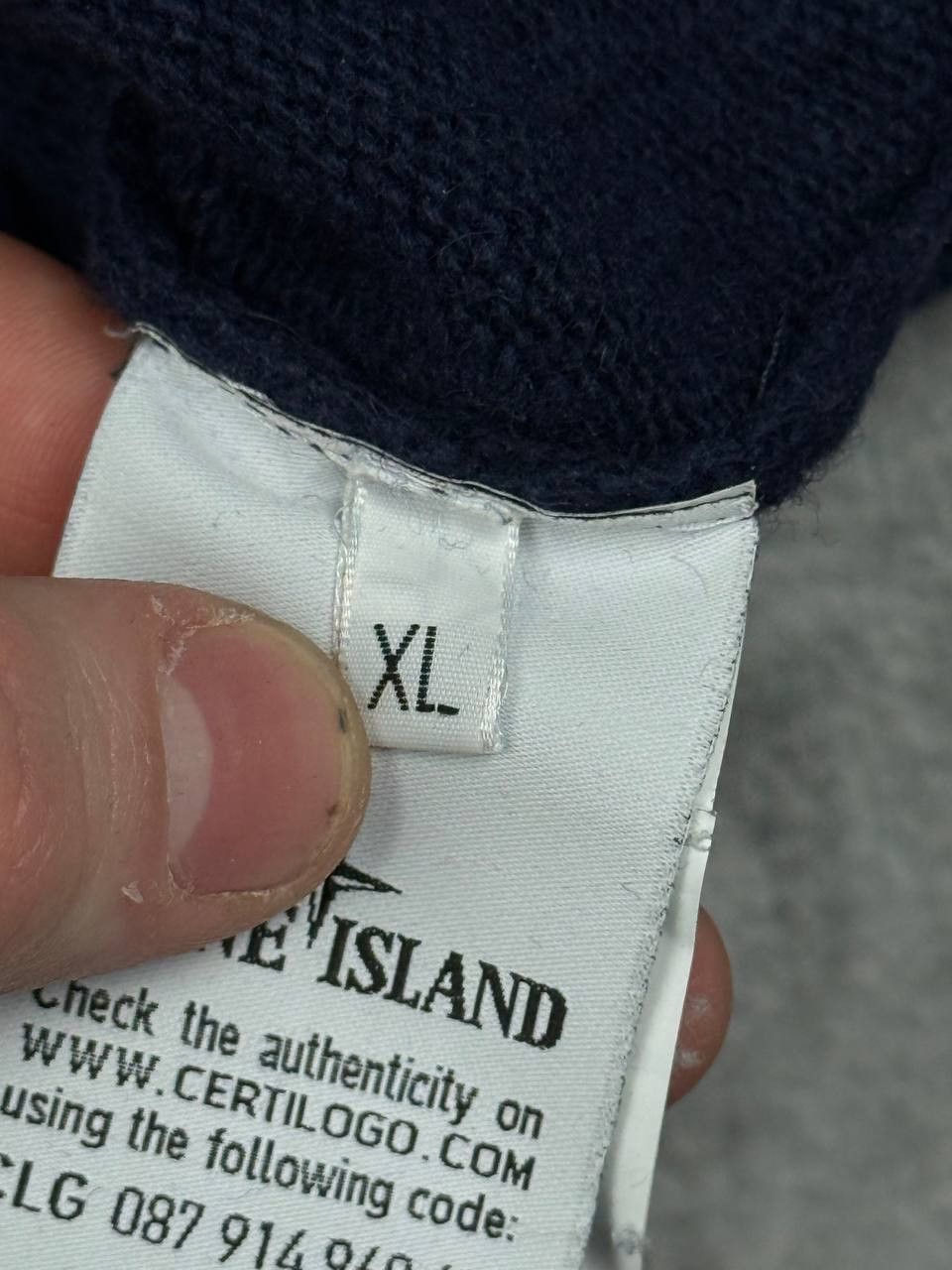 Stone Island Vintage Stone Island Knit Sweater Pullover Wool Size US XL / EU 56 / 4 - 8 Thumbnail
