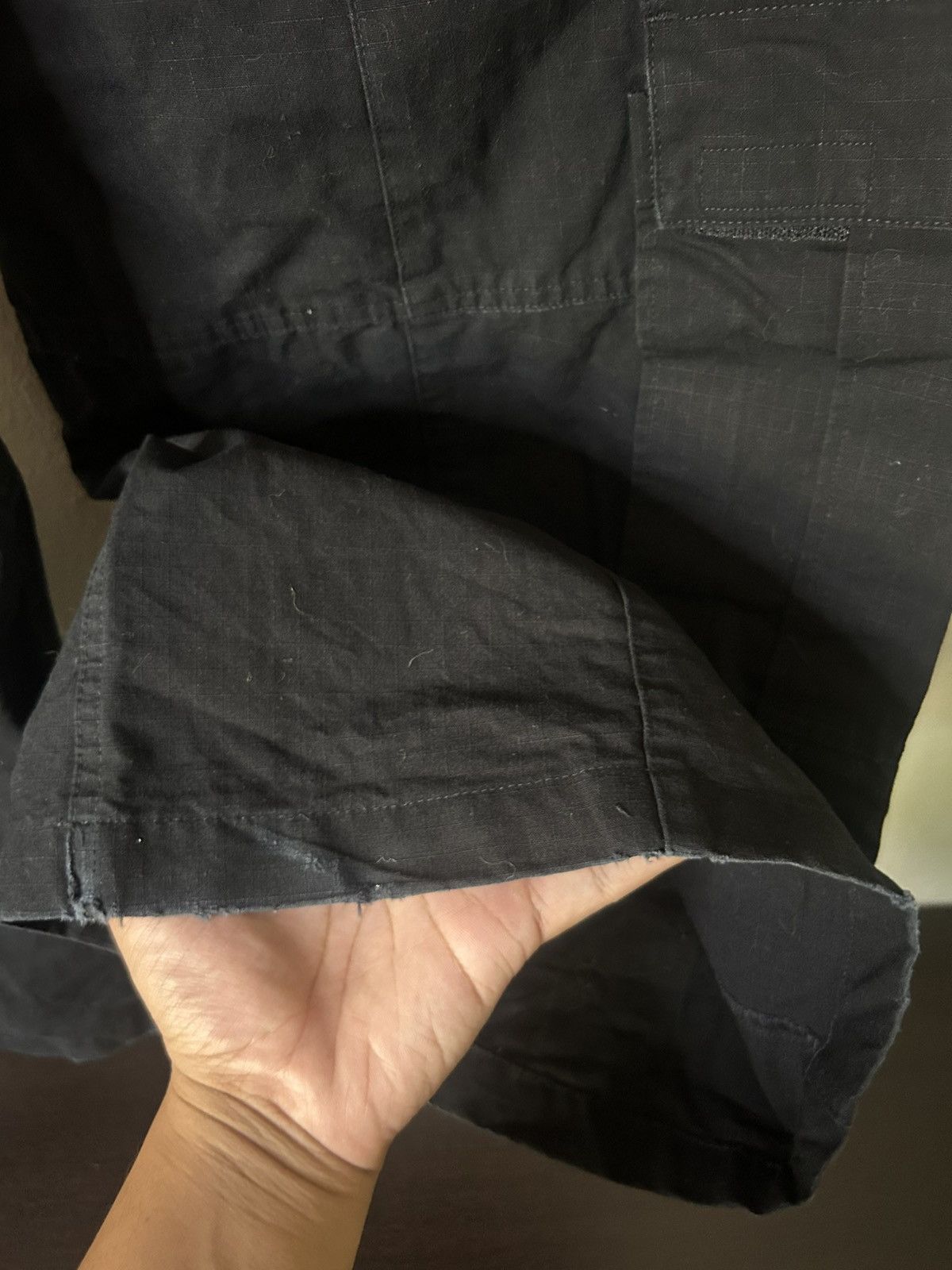 Balenciaga Balenciaga Black Flared Convertible Cargo Pants Size US 32 / EU 48 - 5 Thumbnail