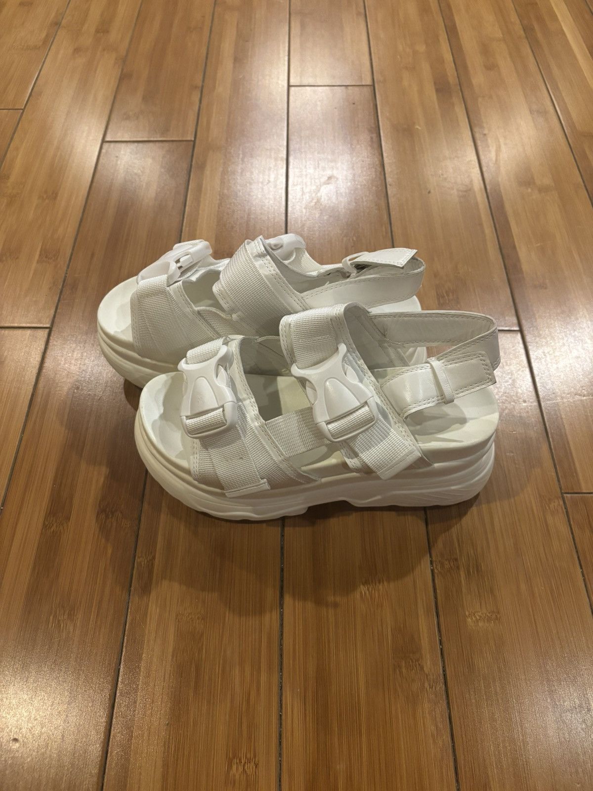 Other White sandals.wf-78 Size US 5.5 / IT 35.5 - 3 Thumbnail