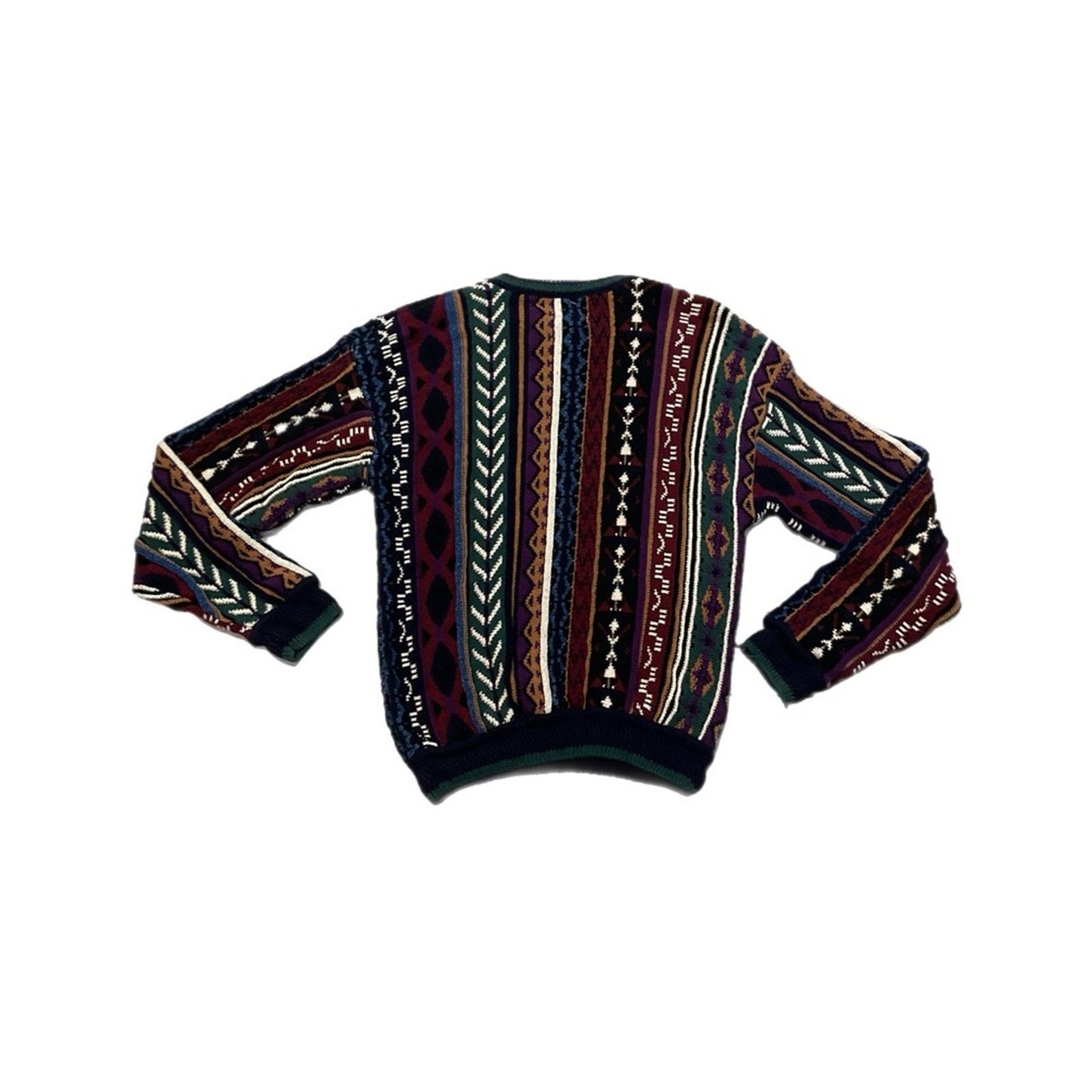 Chaps Vintage 90s Chaps Polo Ralph Lauren Knit Coogi Sweater Size US XL / EU 56 / 4 - 2 Thumbnail
