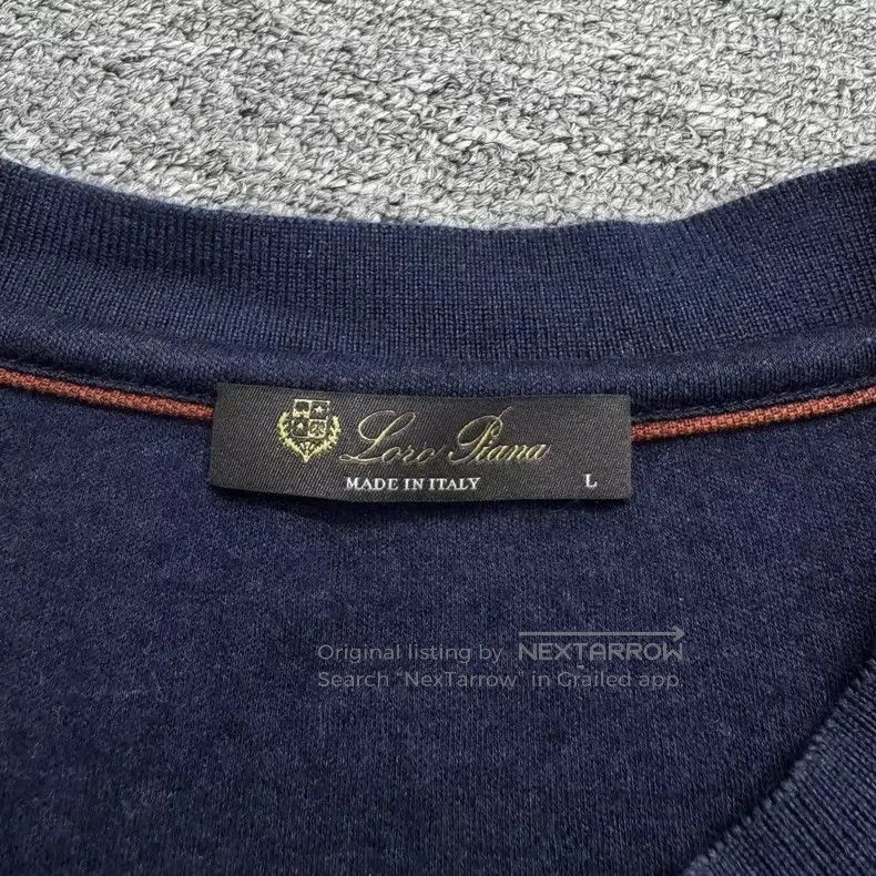 Loro Piana Loro Piana Cashmere Silk Short Sleeve Top. Size US L / EU 52-54 / 3 - 2 Thumbnail