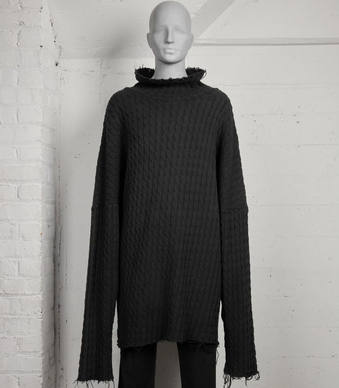 Raf Simons raf simons 02aw raf show model huge sweater Size US M / EU 48-50 / 2 - 1 Thumbnail